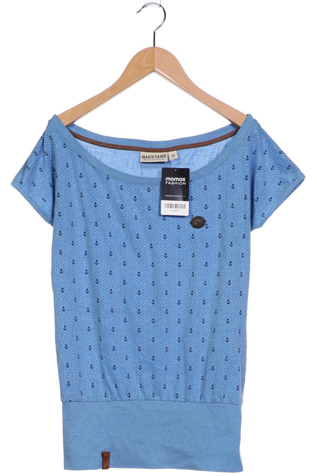 

Naketano Damen T-Shirt, blau, Gr. 36