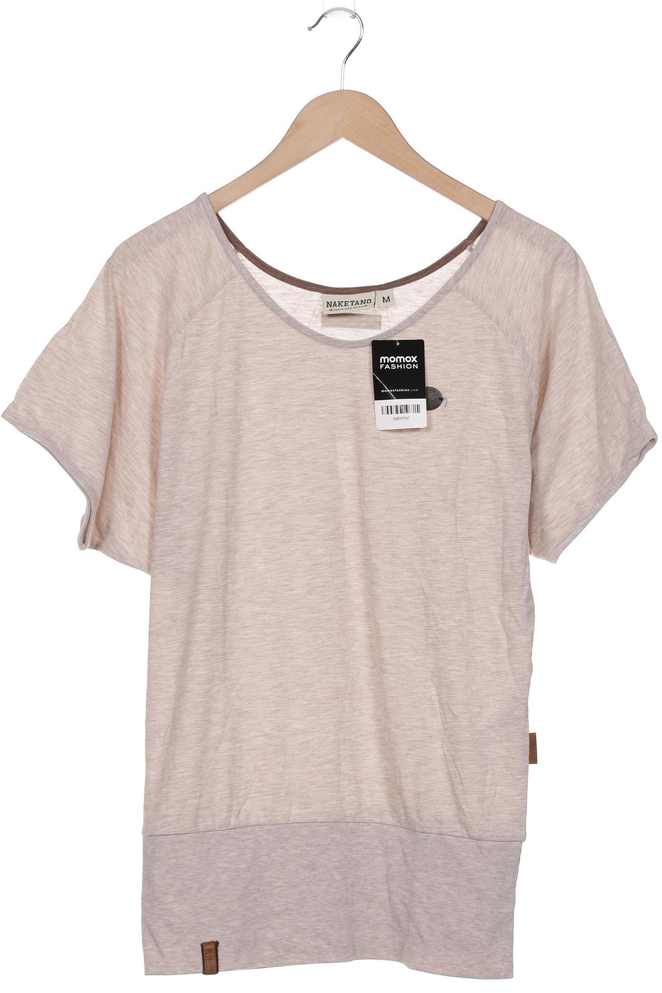 

Naketano Damen T-Shirt, beige, Gr. 38