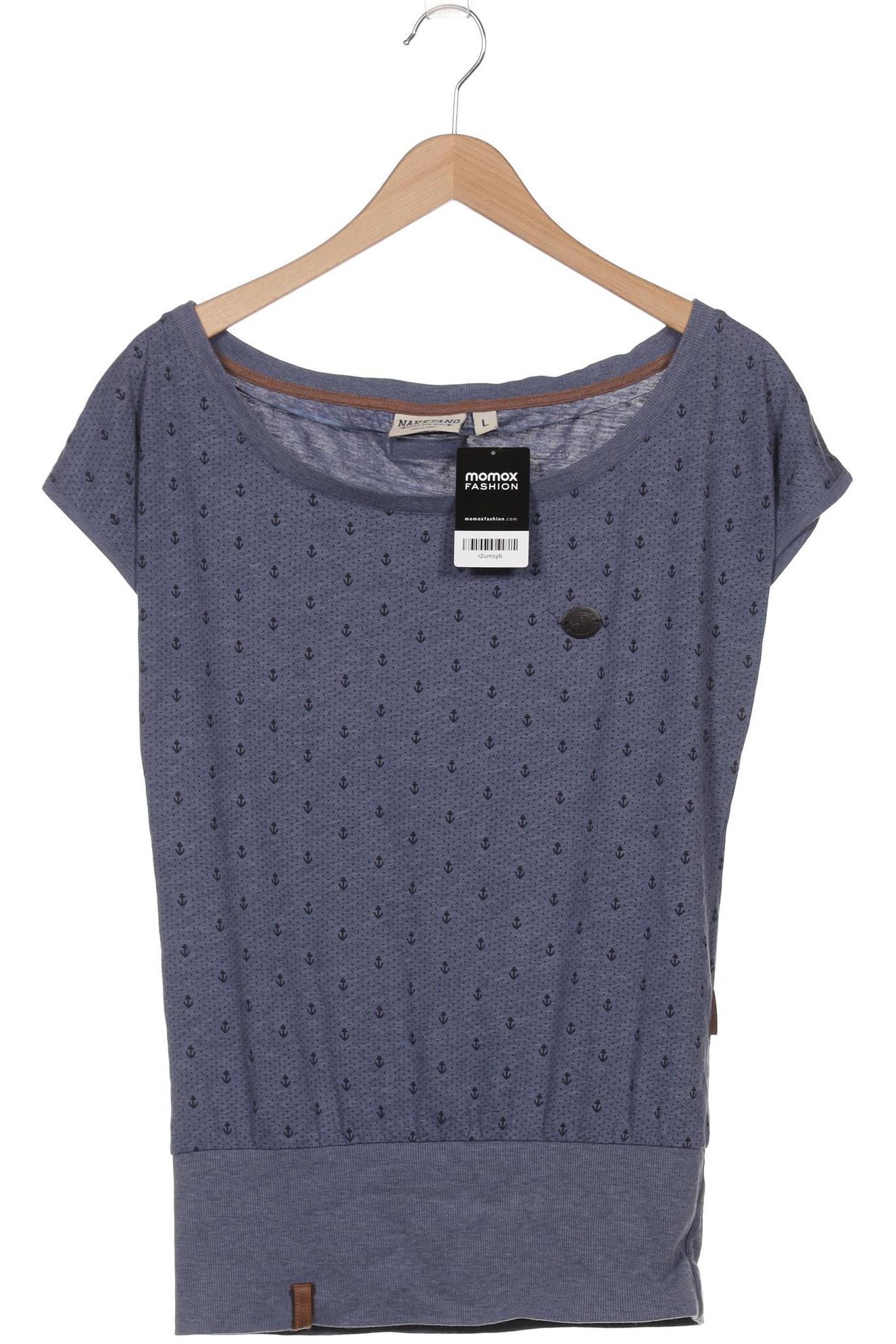 

Naketano Damen T-Shirt, blau, Gr. 42