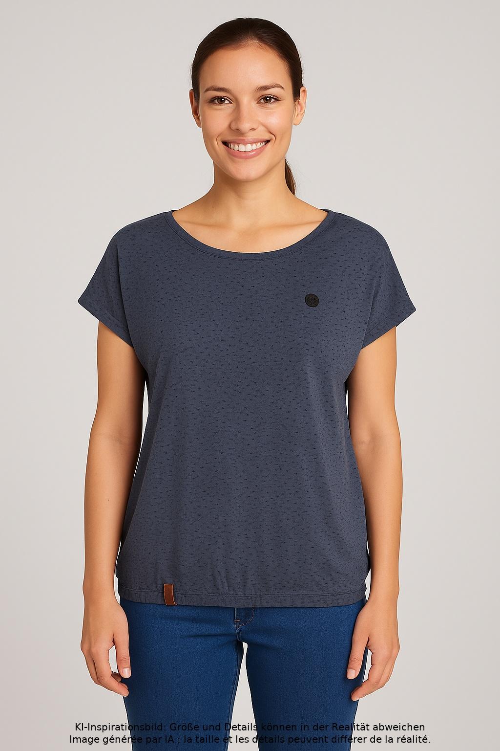 

Naketano Damen T-Shirt, marineblau, Gr. 36