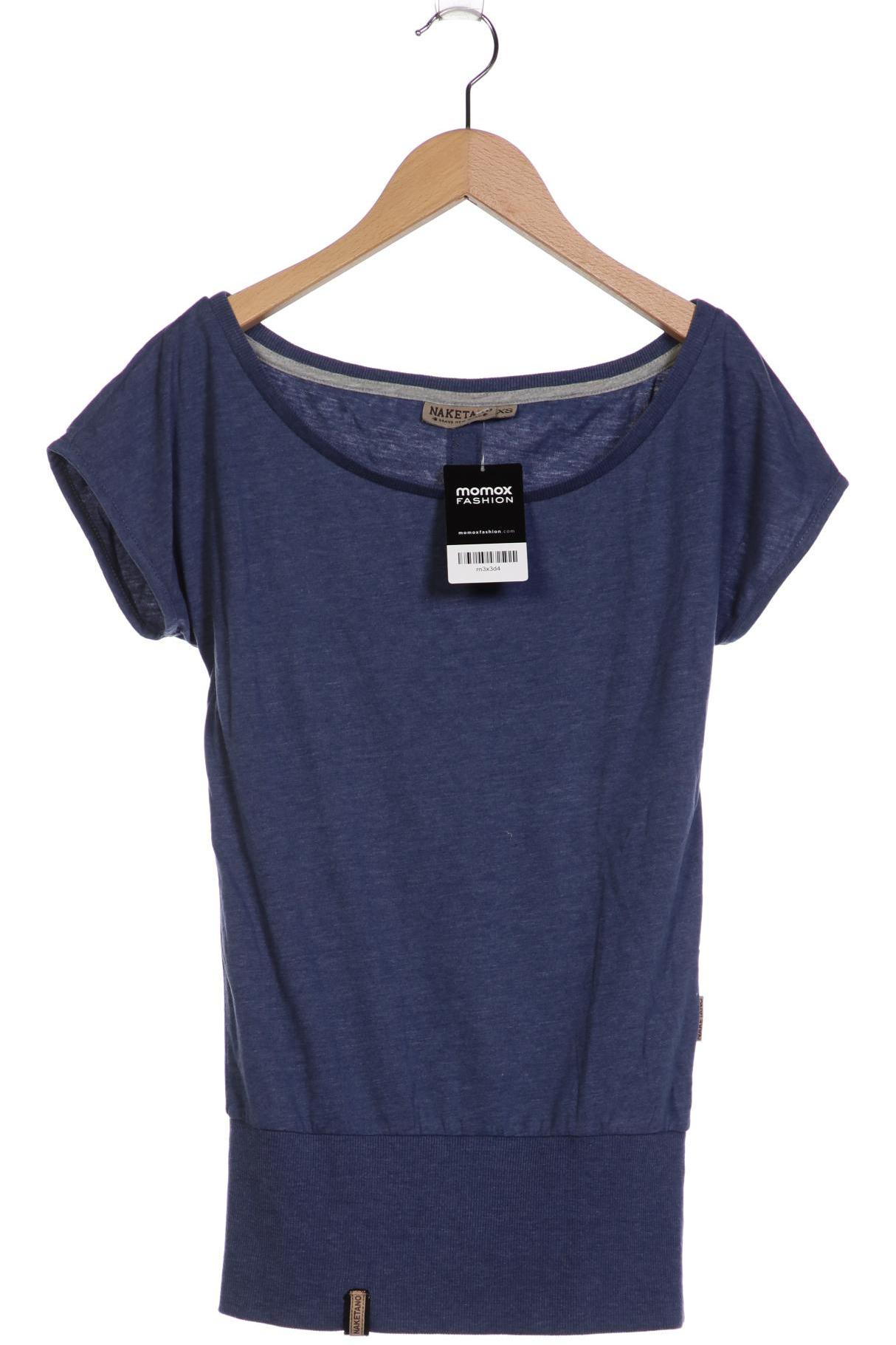 

Naketano Damen T-Shirt, blau, Gr. 34