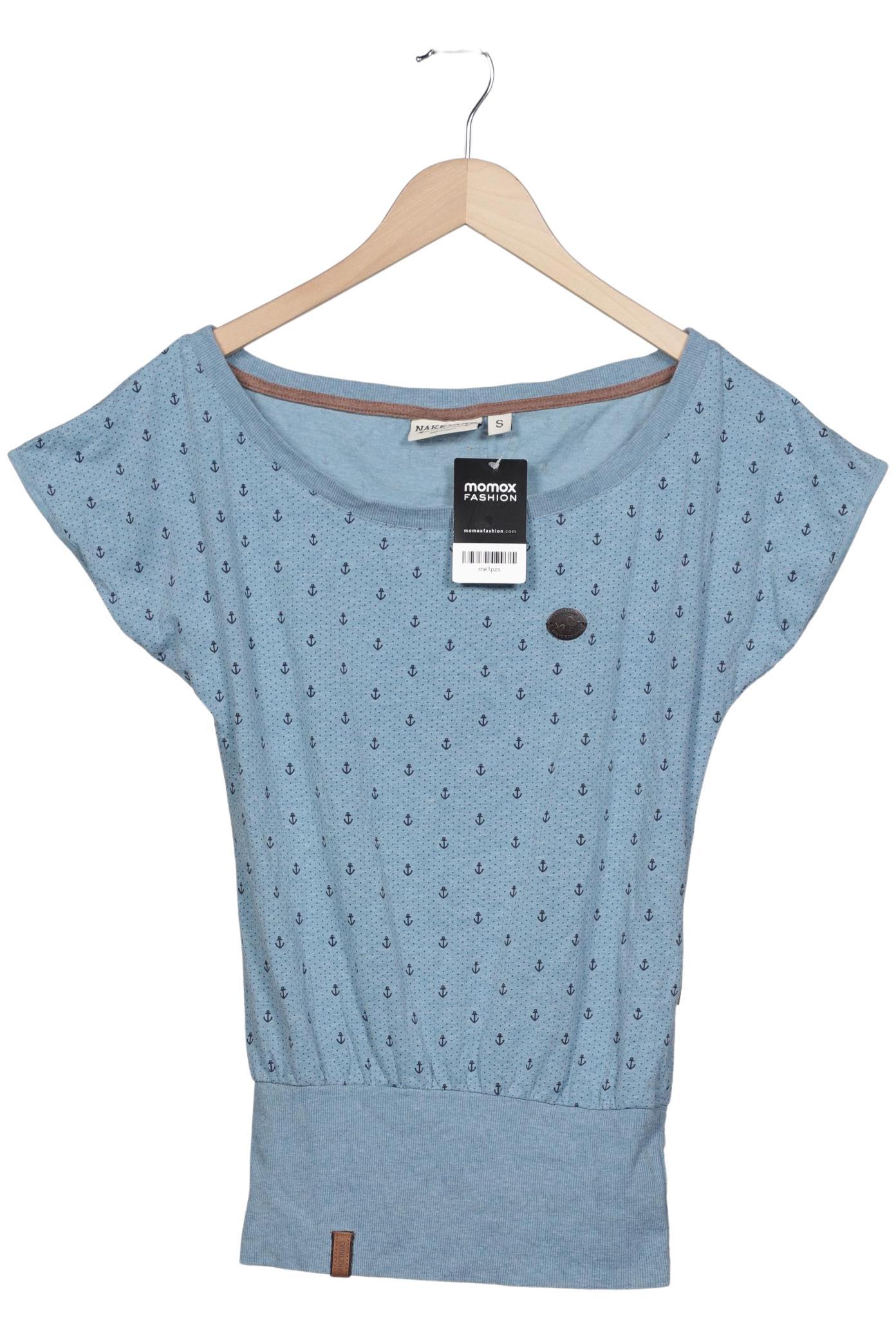 

Naketano Damen T-Shirt, blau, Gr. 36