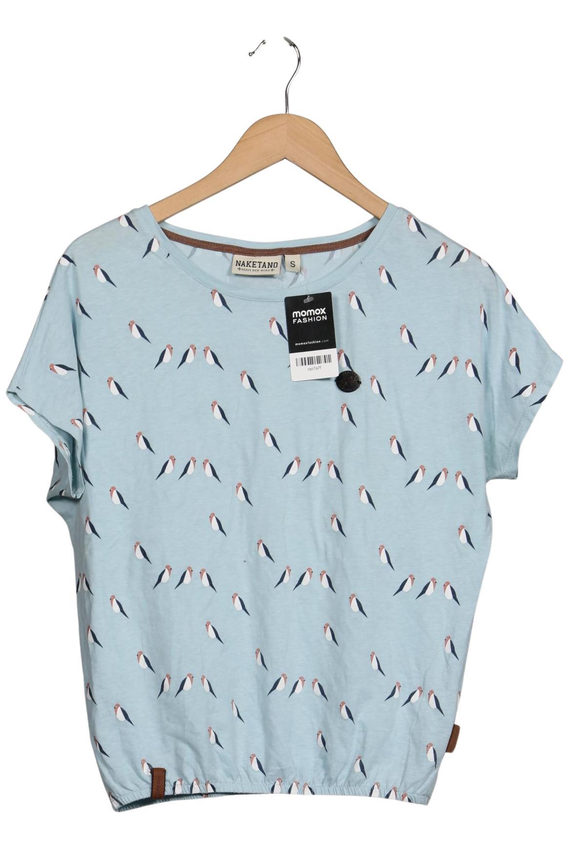 

Naketano Damen T-Shirt, hellblau, Gr. 36