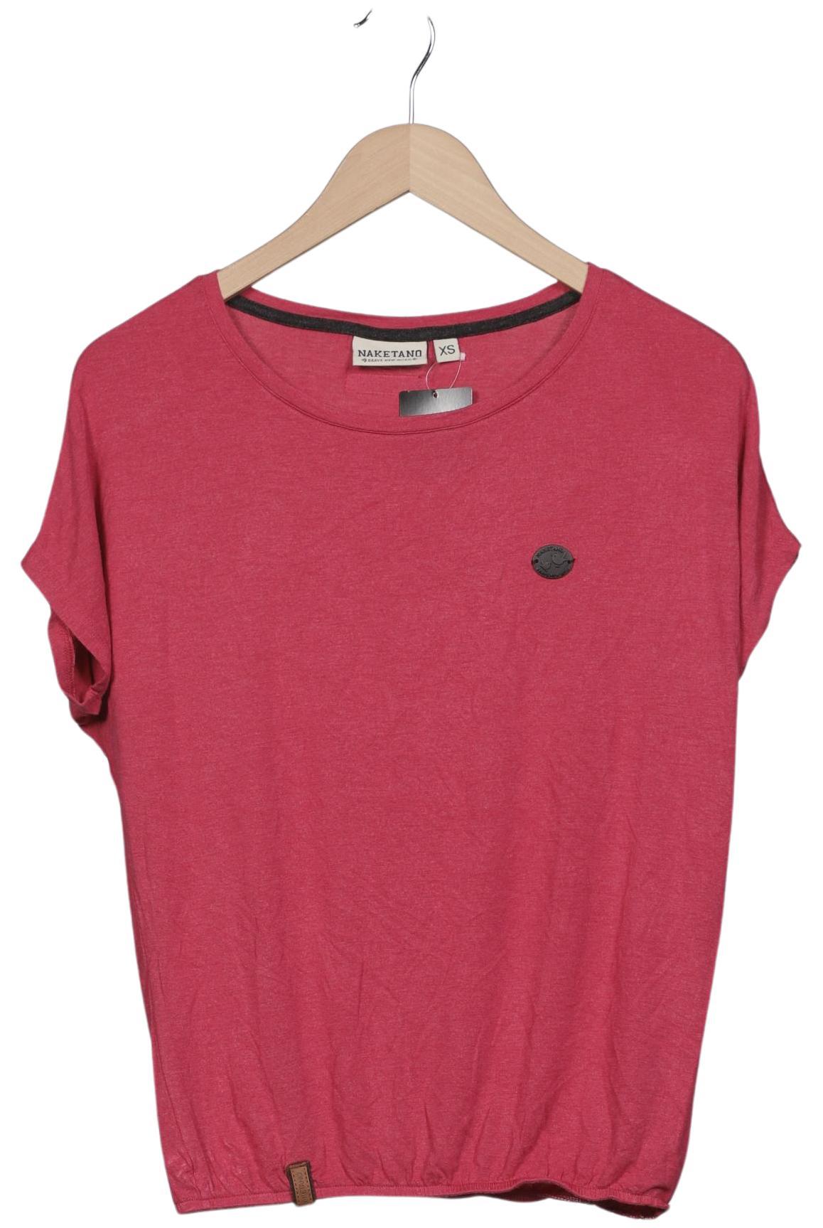 

Naketano Damen T-Shirt, pink, Gr. 34