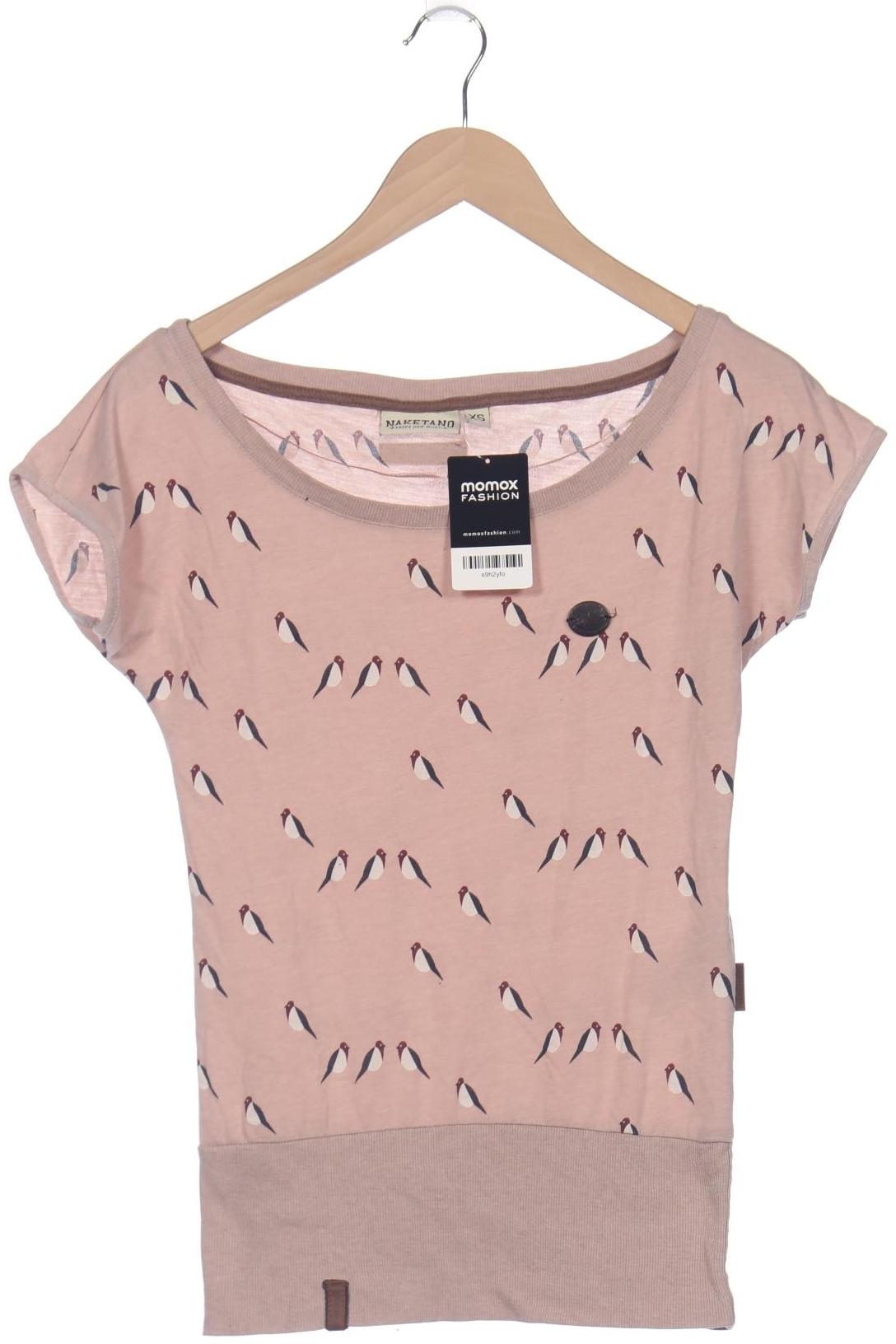 

Naketano Damen T-Shirt, pink, Gr. 34