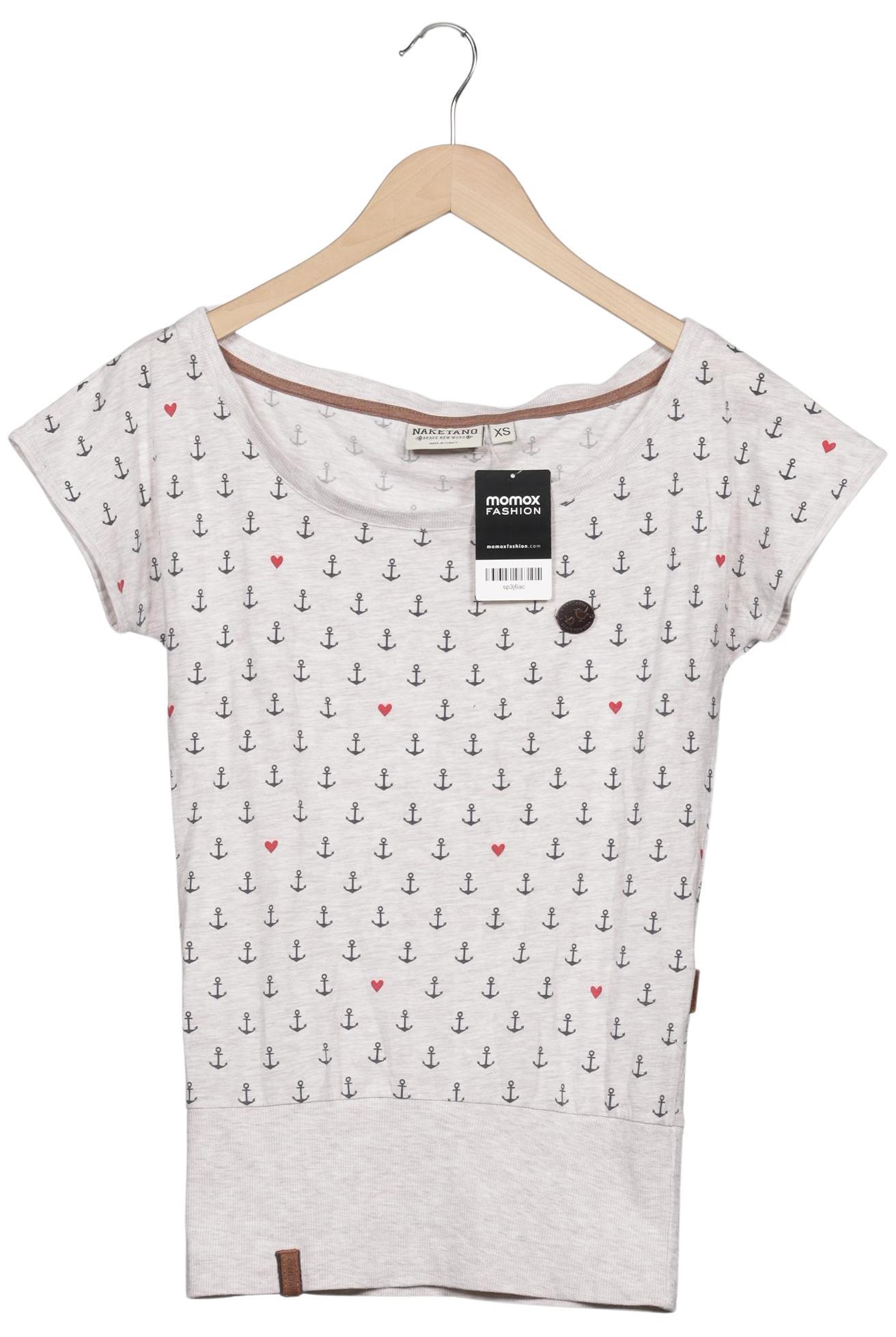 

Naketano Damen T-Shirt, beige, Gr. 34