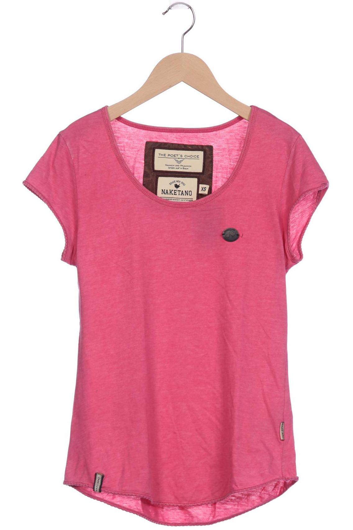

Naketano Damen T-Shirt, pink, Gr. 34