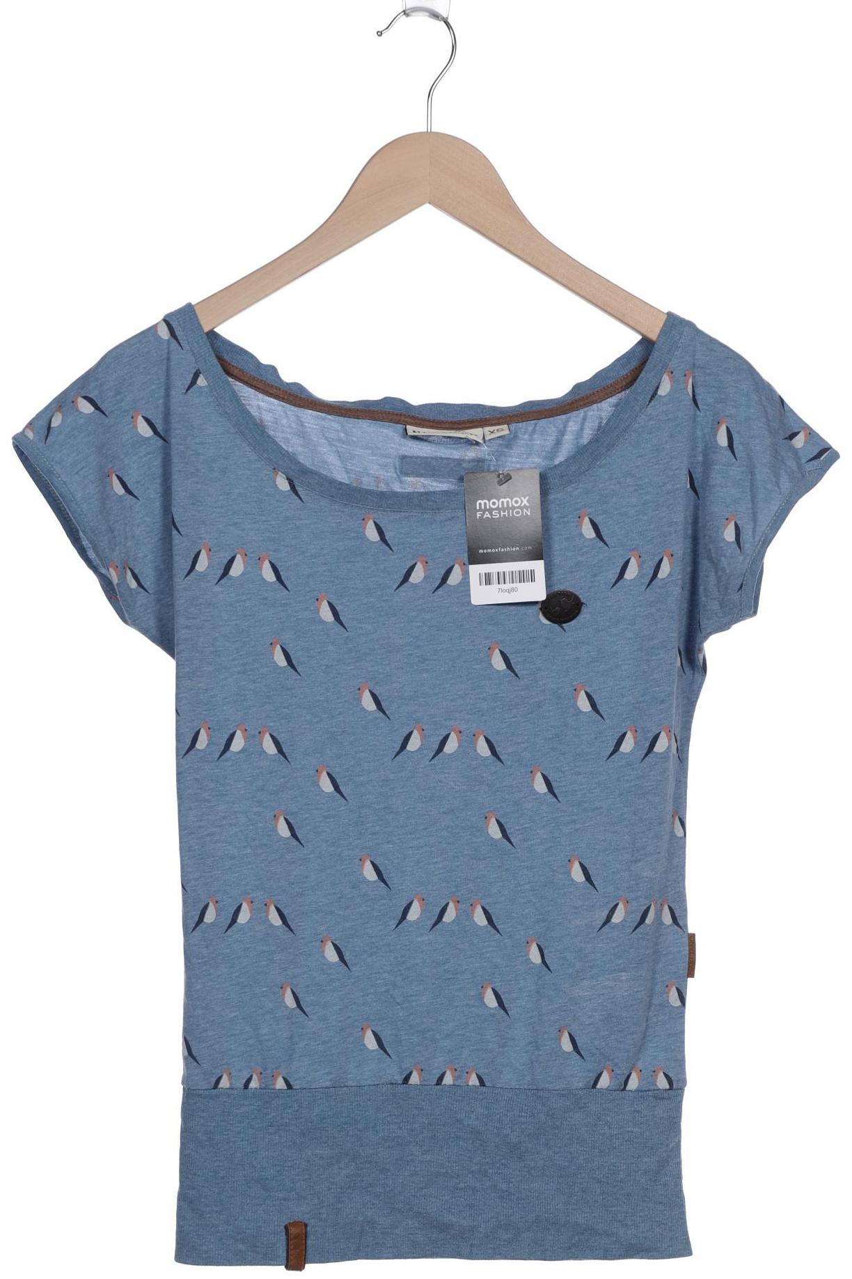

Naketano Damen T-Shirt, blau, Gr. 34