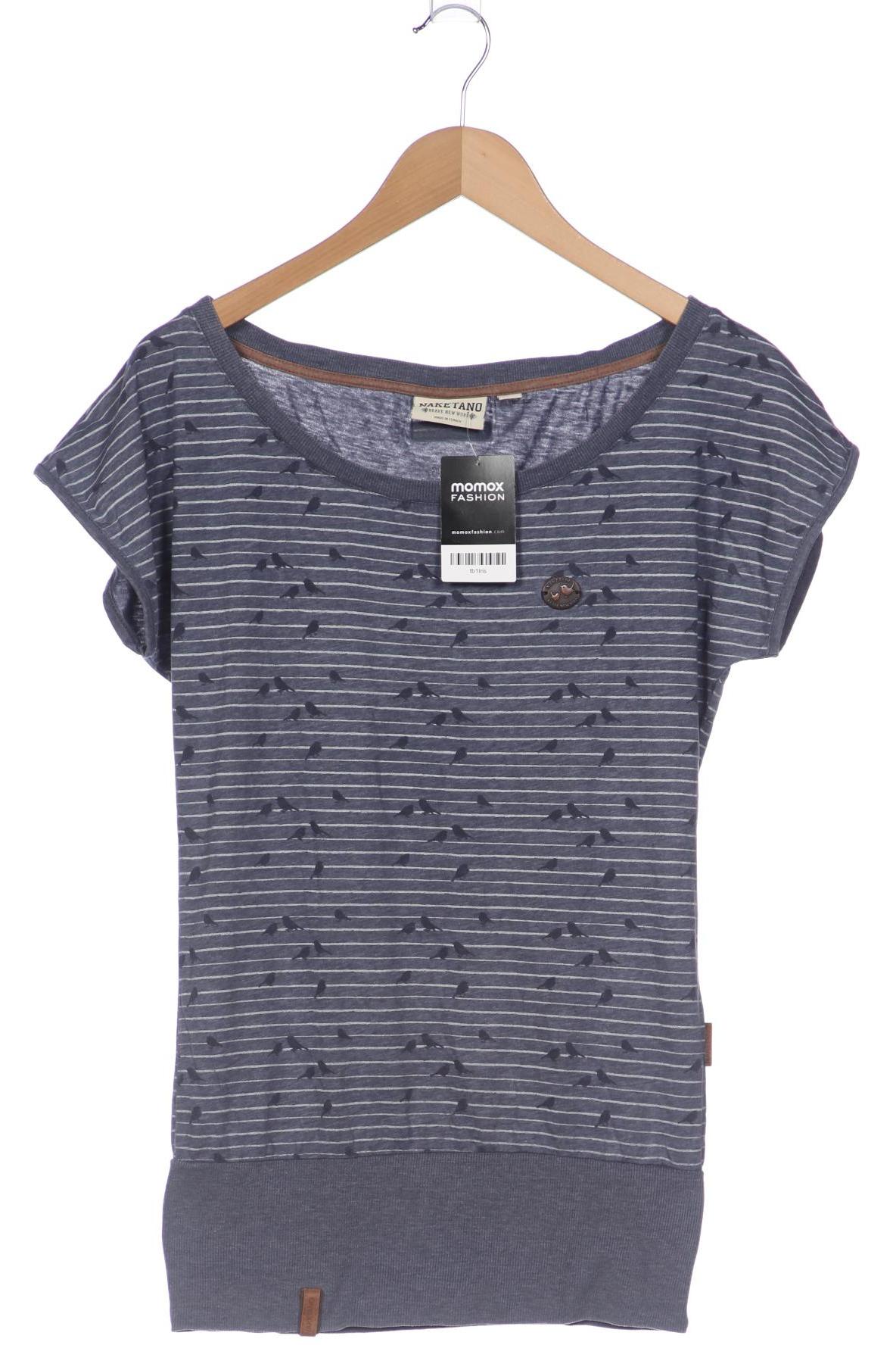 

Naketano Damen T-Shirt, blau, Gr. 38
