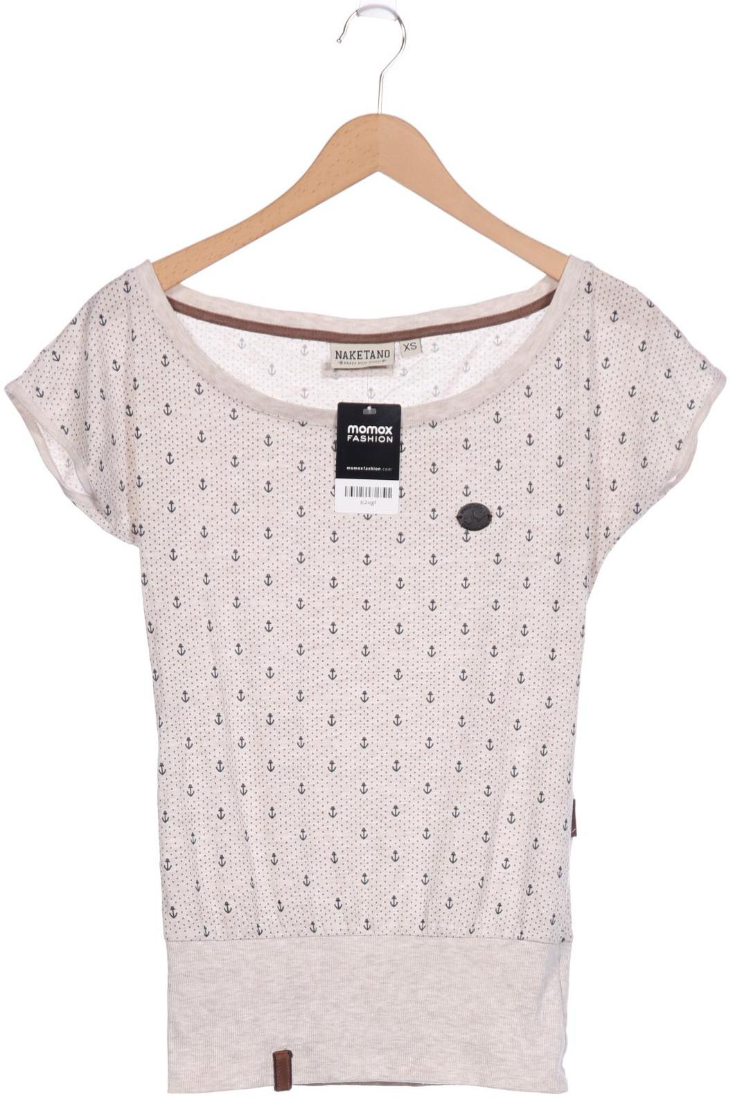 

Naketano Damen T-Shirt, beige, Gr. 34