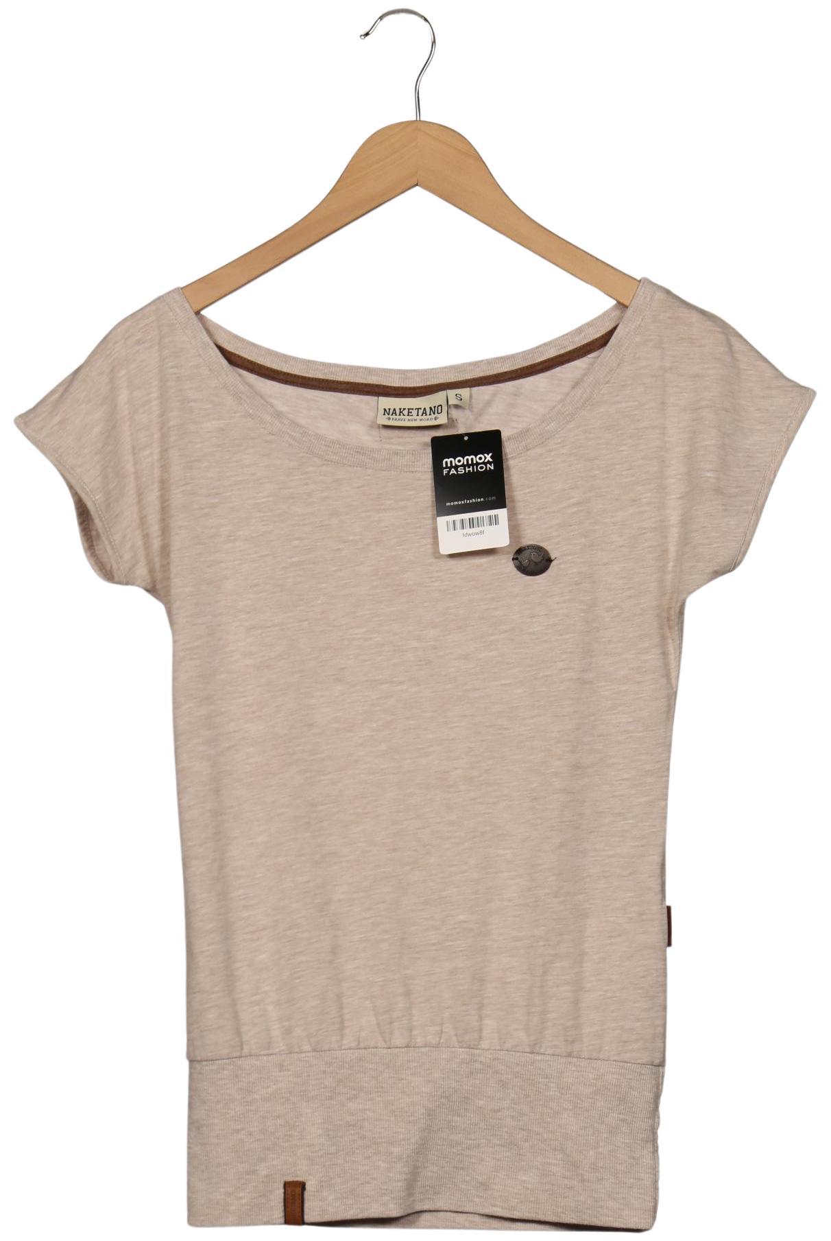 

Naketano Damen T-Shirt, beige, Gr. 36