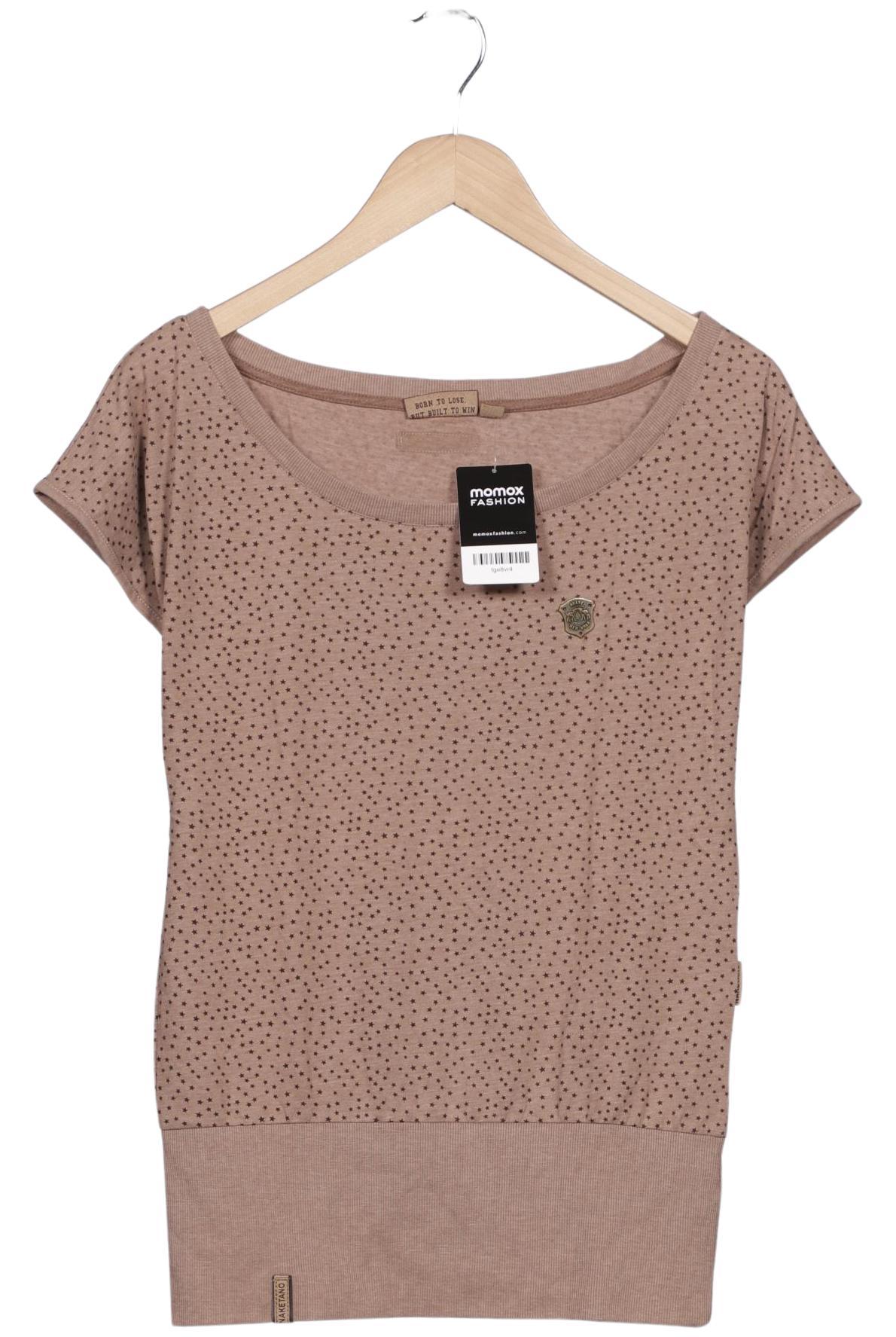 

Naketano Damen T-Shirt, braun, Gr. 38