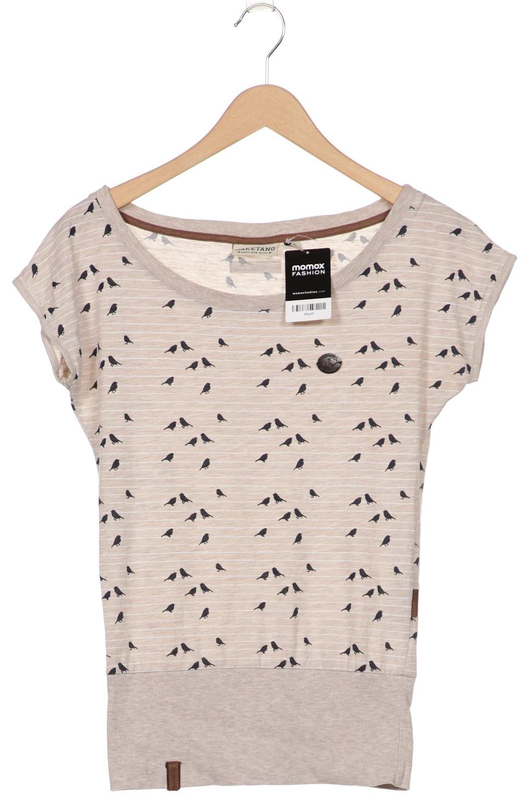 

Naketano Damen T-Shirt, beige, Gr. 36