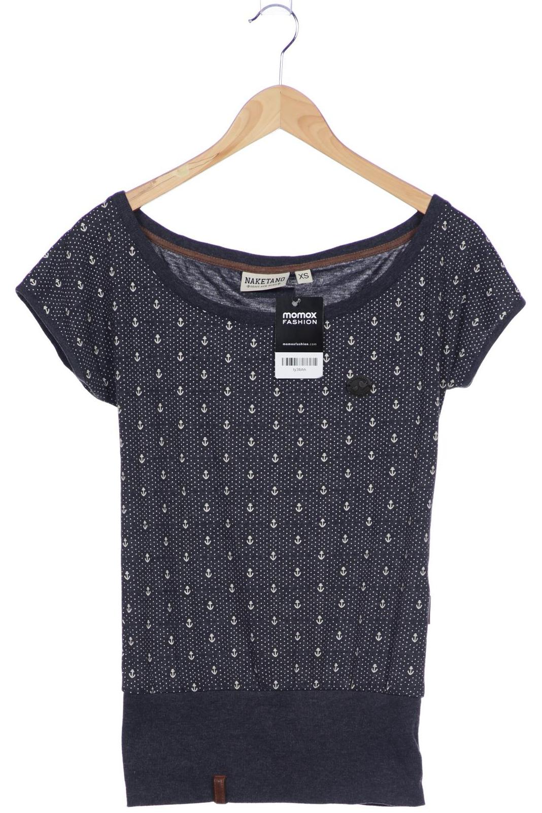 

Naketano Damen T-Shirt, marineblau, Gr. 34