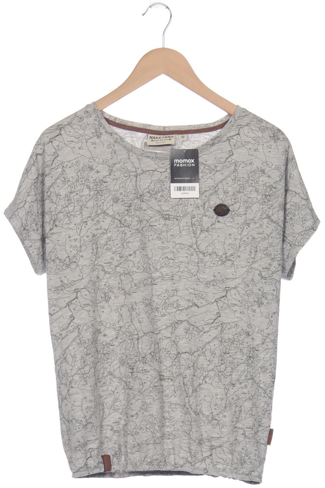 

Naketano Damen T-Shirt, grau, Gr. 36