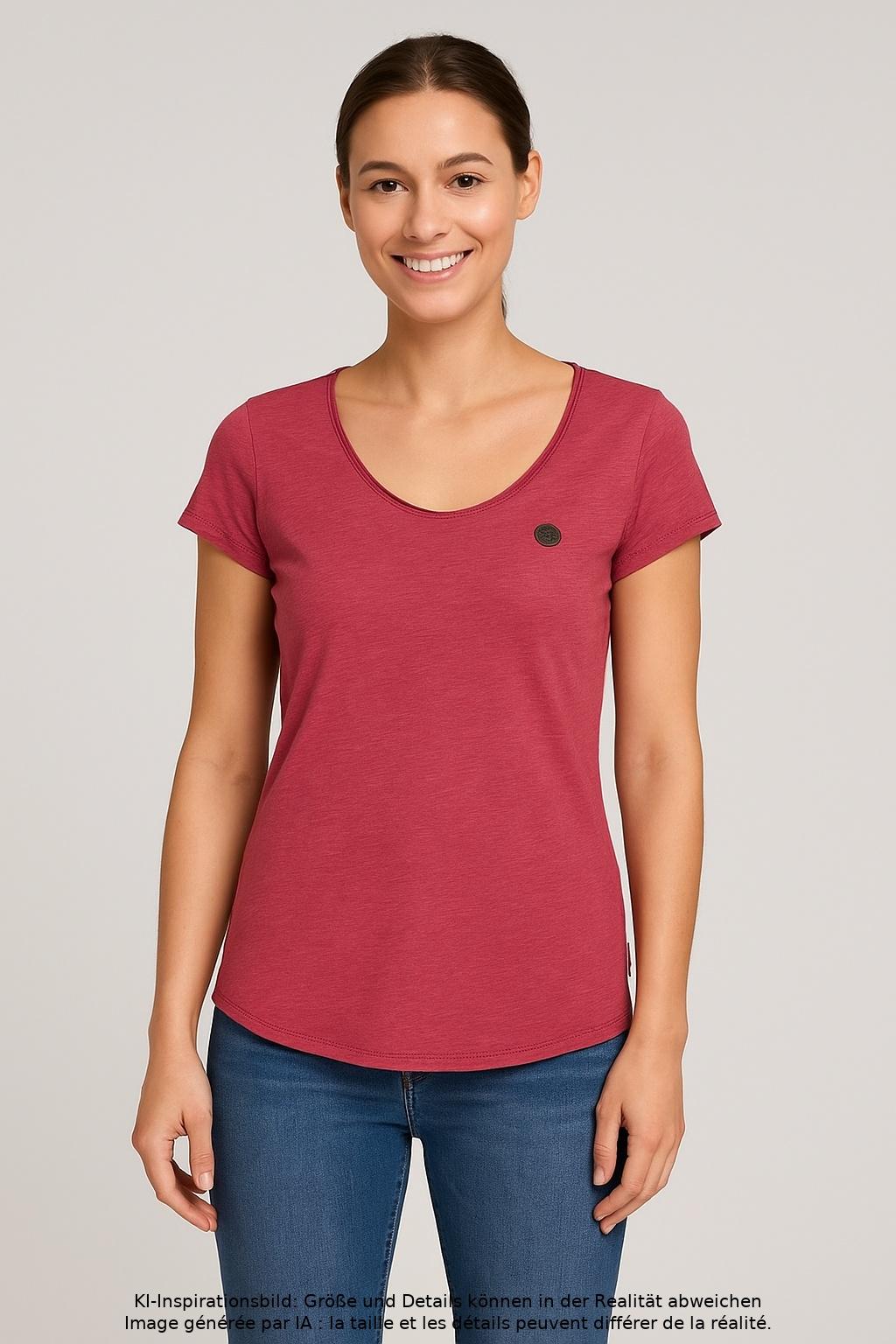 

Naketano Damen T-Shirt, pink, Gr. 34