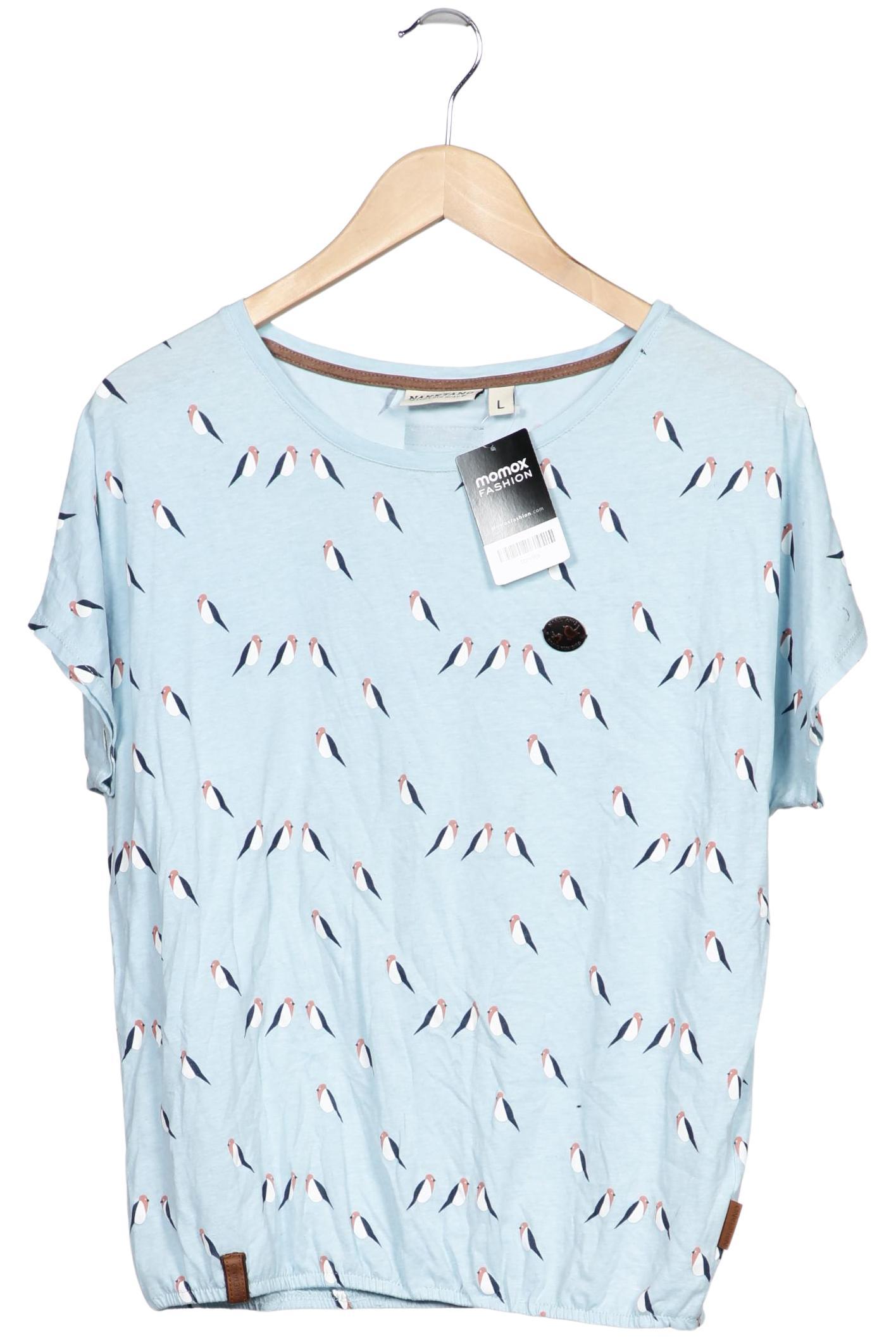 

Naketano Damen T-Shirt, hellblau, Gr. 42