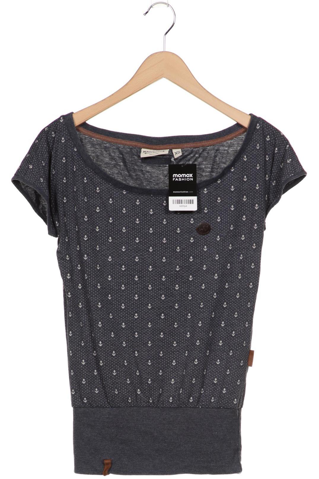 

Naketano Damen T-Shirt, blau, Gr. 34