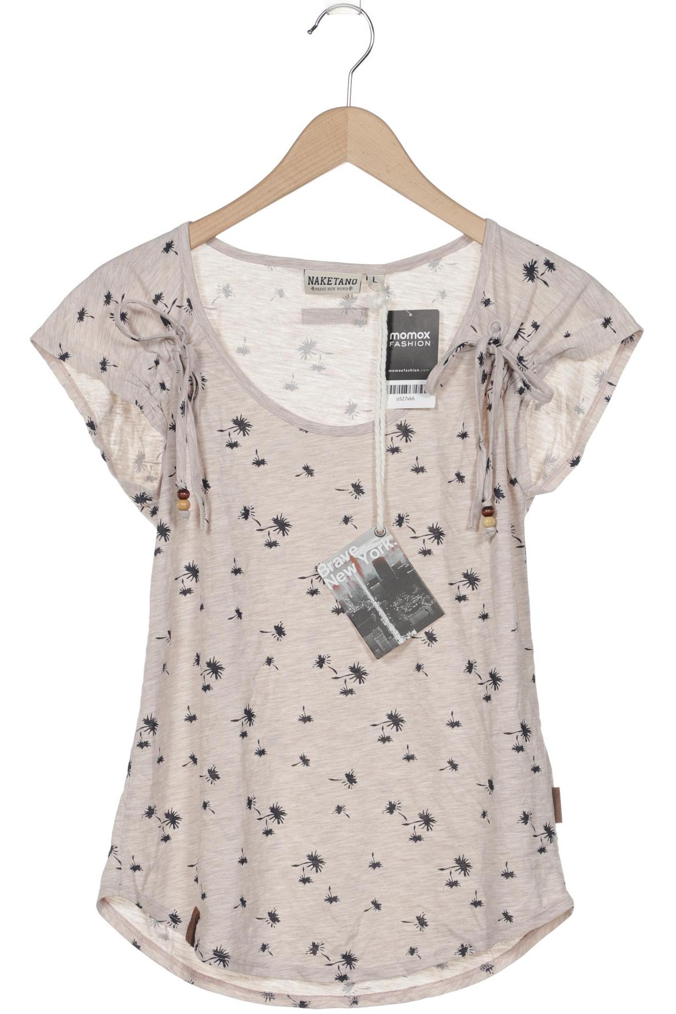 

Naketano Damen T-Shirt, beige, Gr. 42