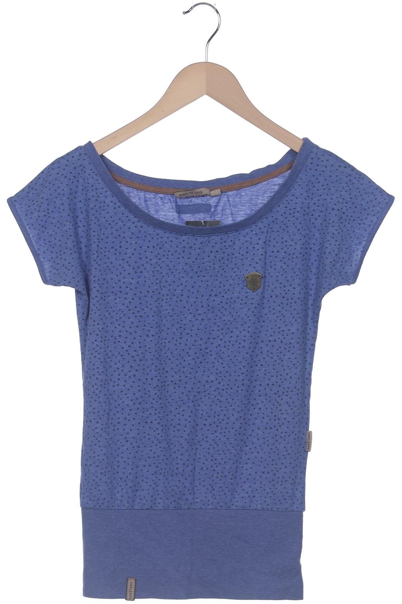 

Naketano Damen T-Shirt, blau, Gr. 34