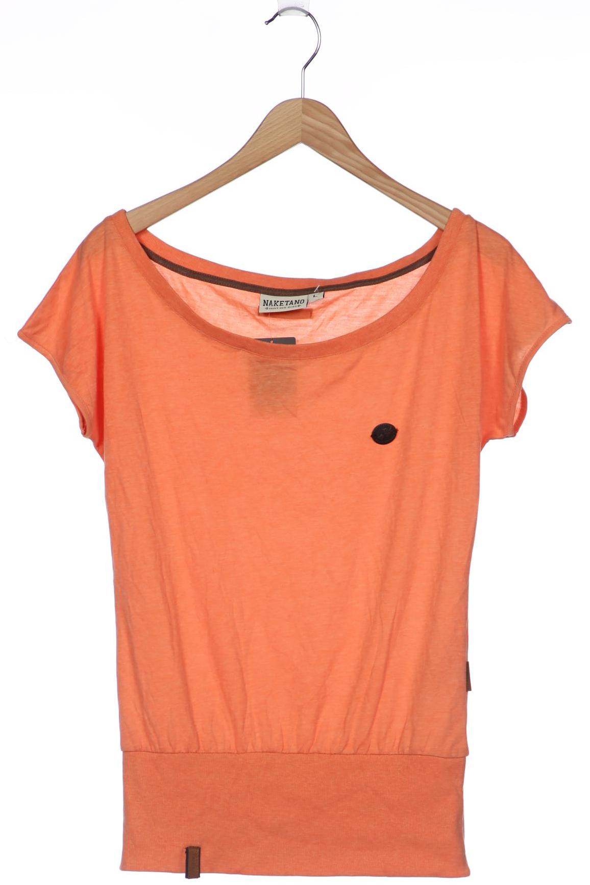 

Naketano Damen T-Shirt, orange, Gr. 42