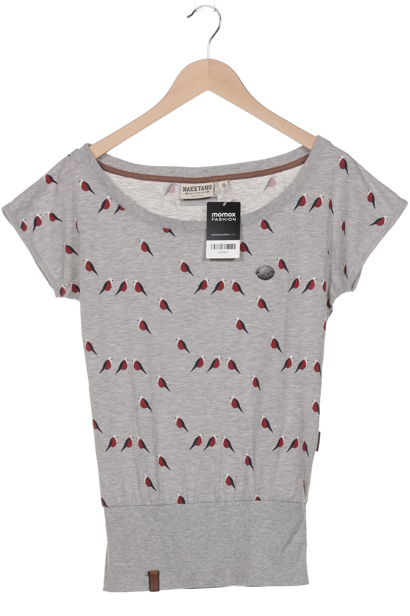 

Naketano Damen T-Shirt, grau, Gr. 36
