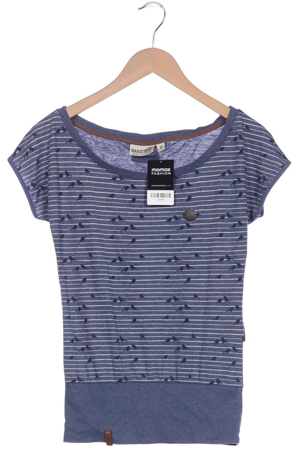 

Naketano Damen T-Shirt, blau, Gr. 36