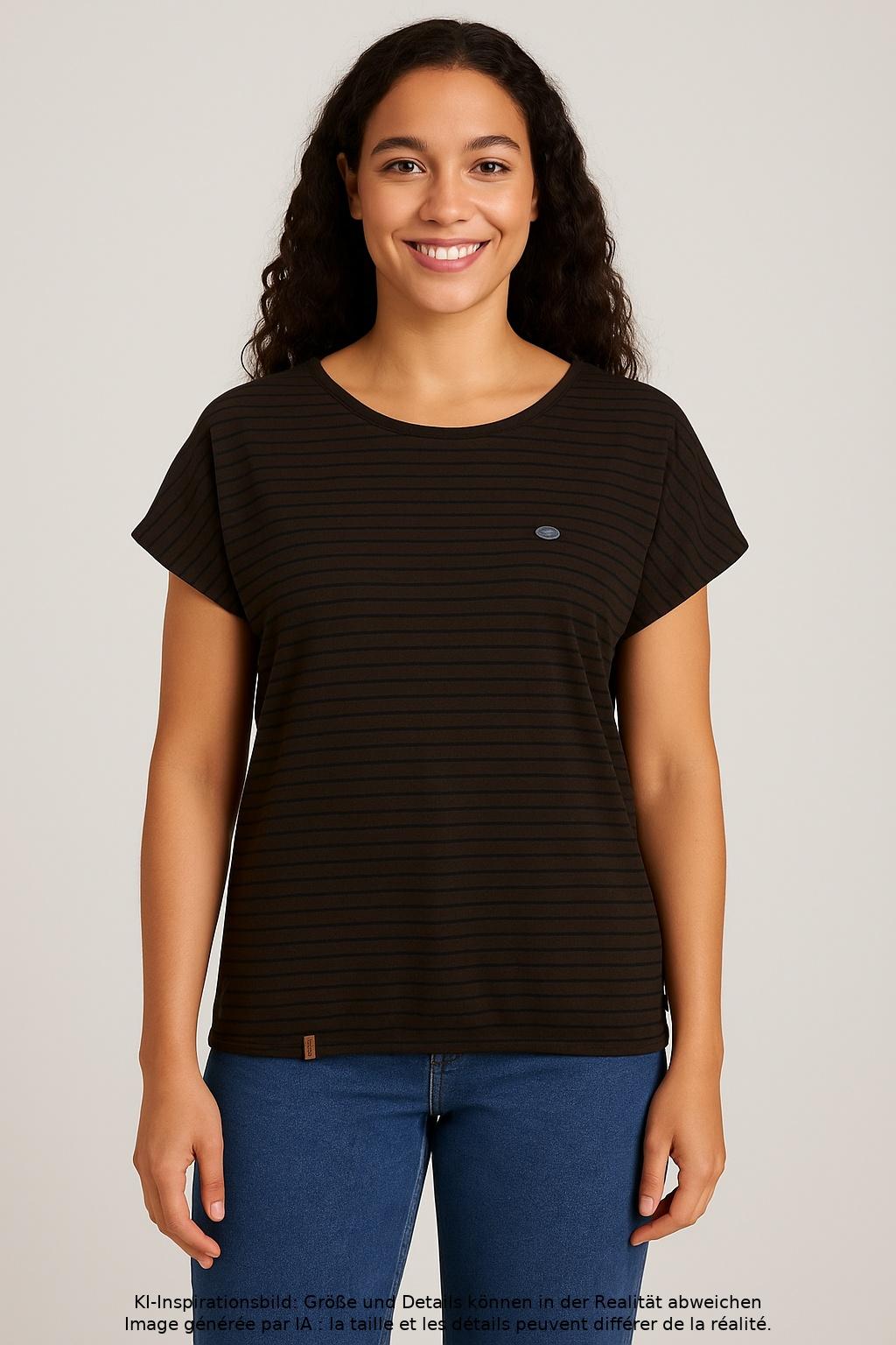 

Naketano Damen T-Shirt, braun, Gr. 38