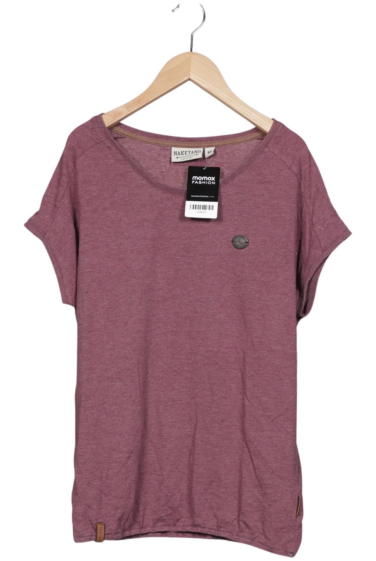 

Naketano Damen T-Shirt, bordeaux, Gr. 38