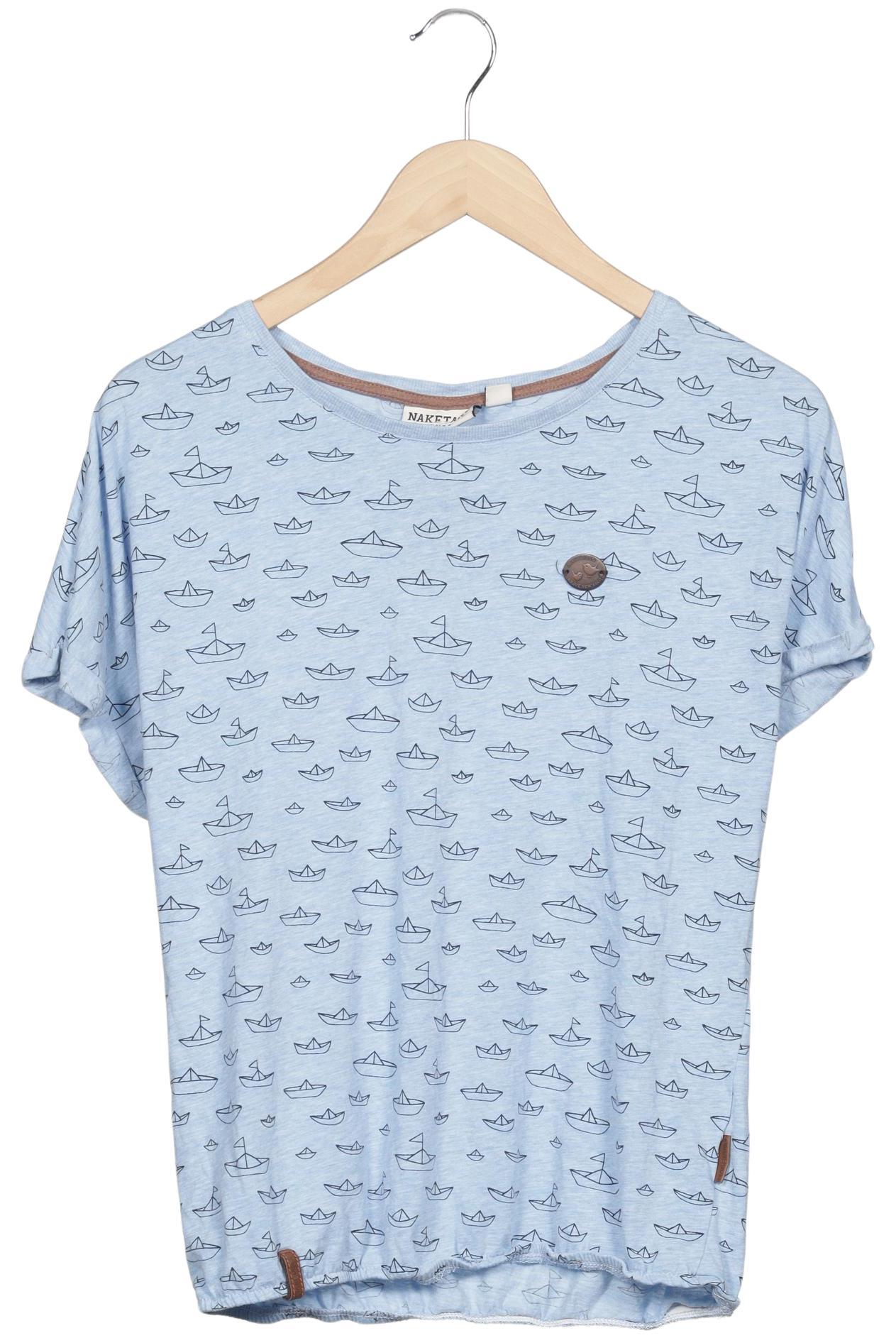 

Naketano Damen T-Shirt, hellblau, Gr. 38