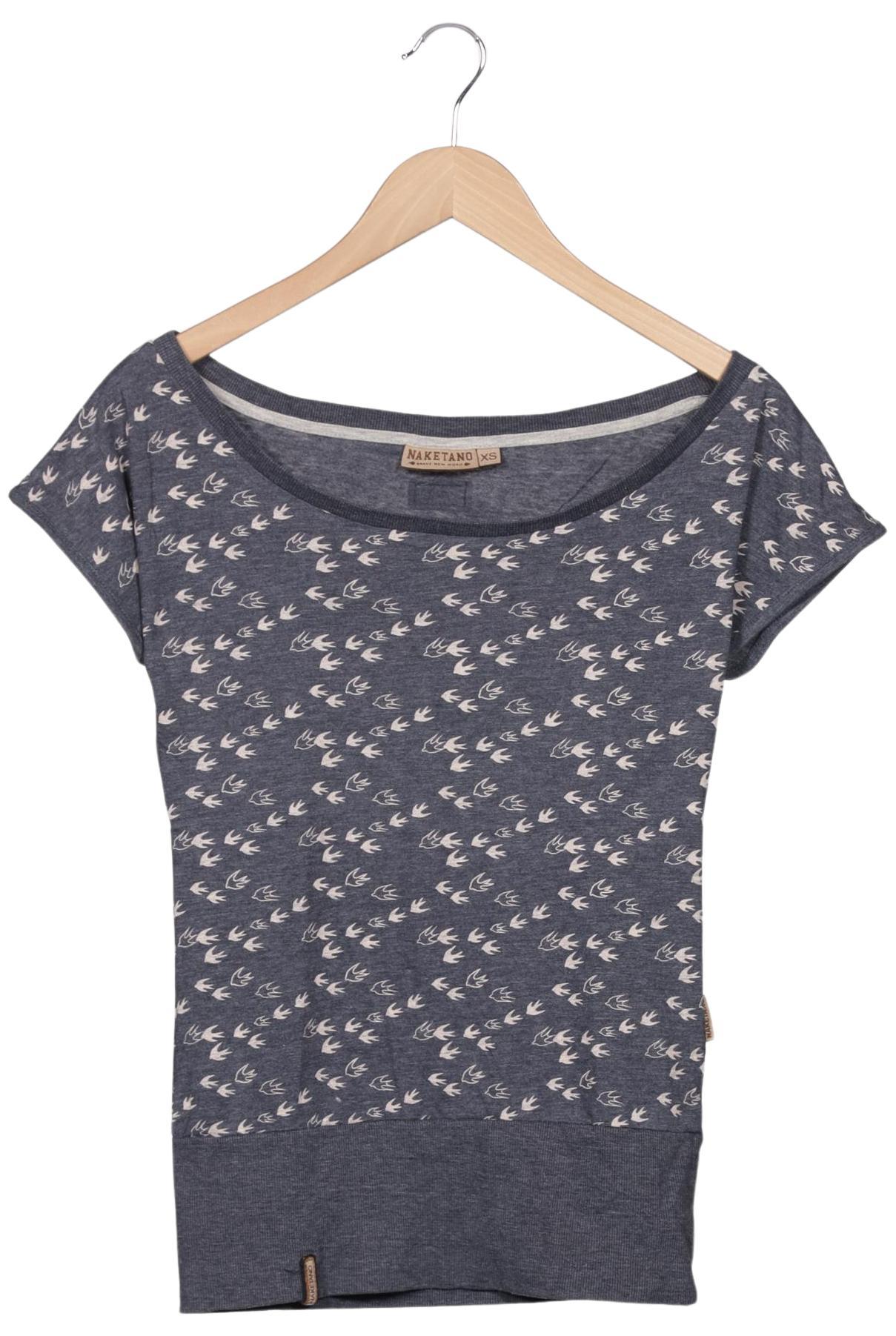 

Naketano Damen T-Shirt, marineblau, Gr. 34
