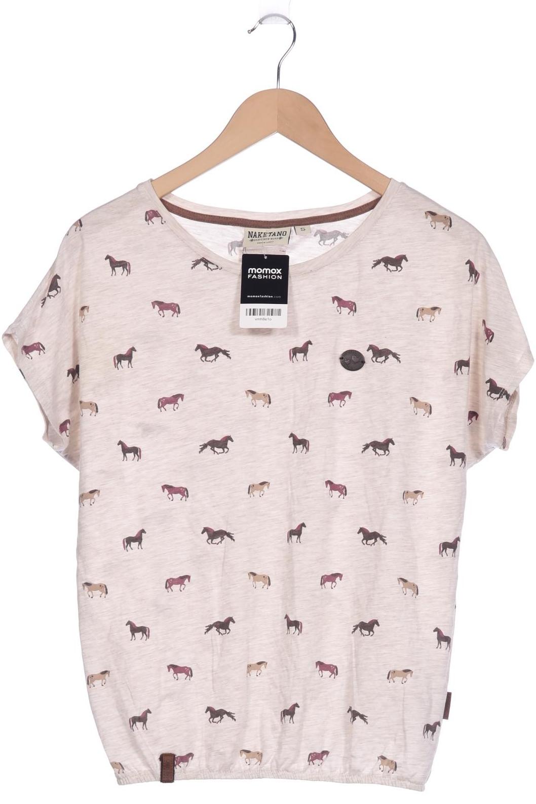 

Naketano Damen T-Shirt, beige, Gr. 36