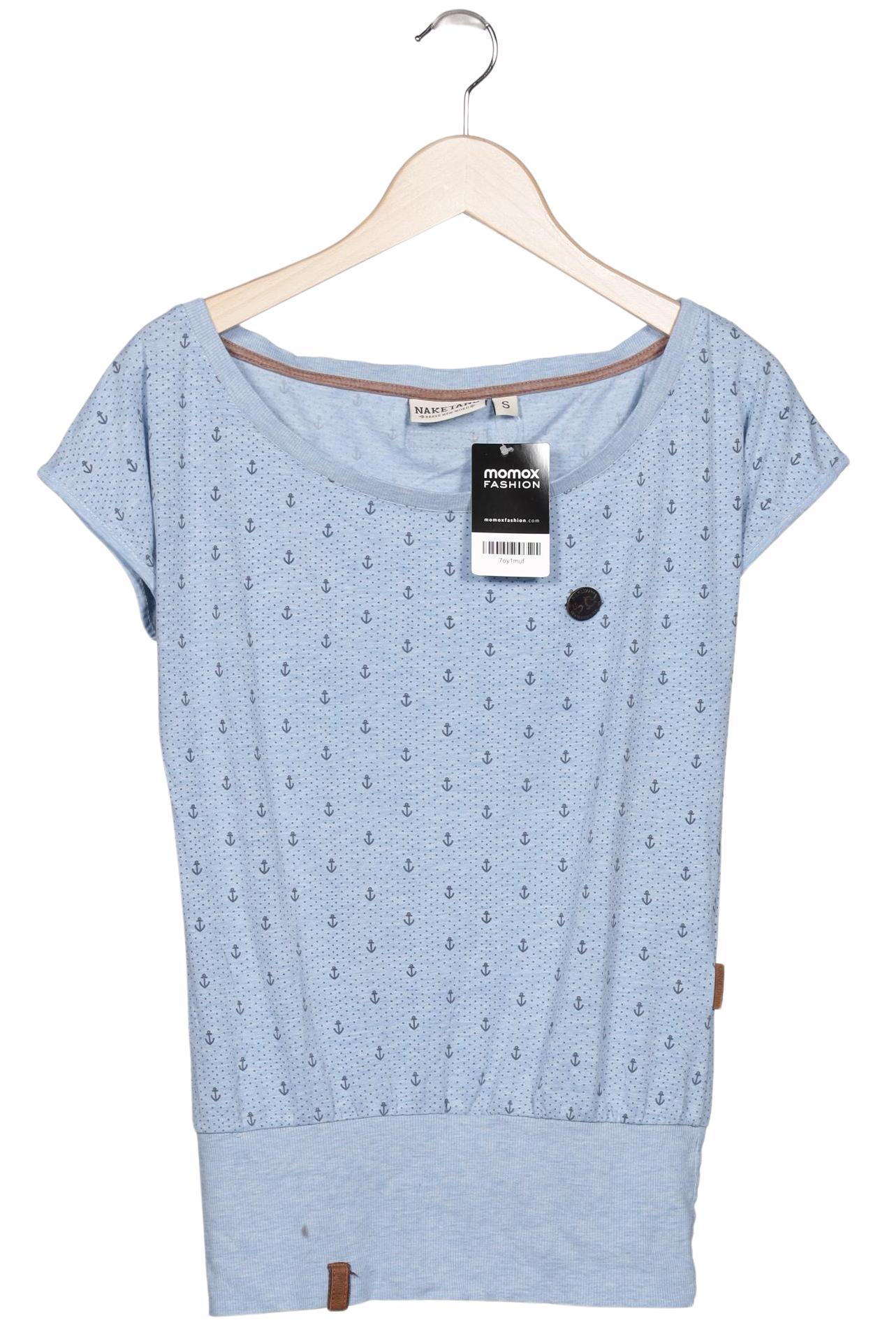 

Naketano Damen T-Shirt, hellblau, Gr. 36