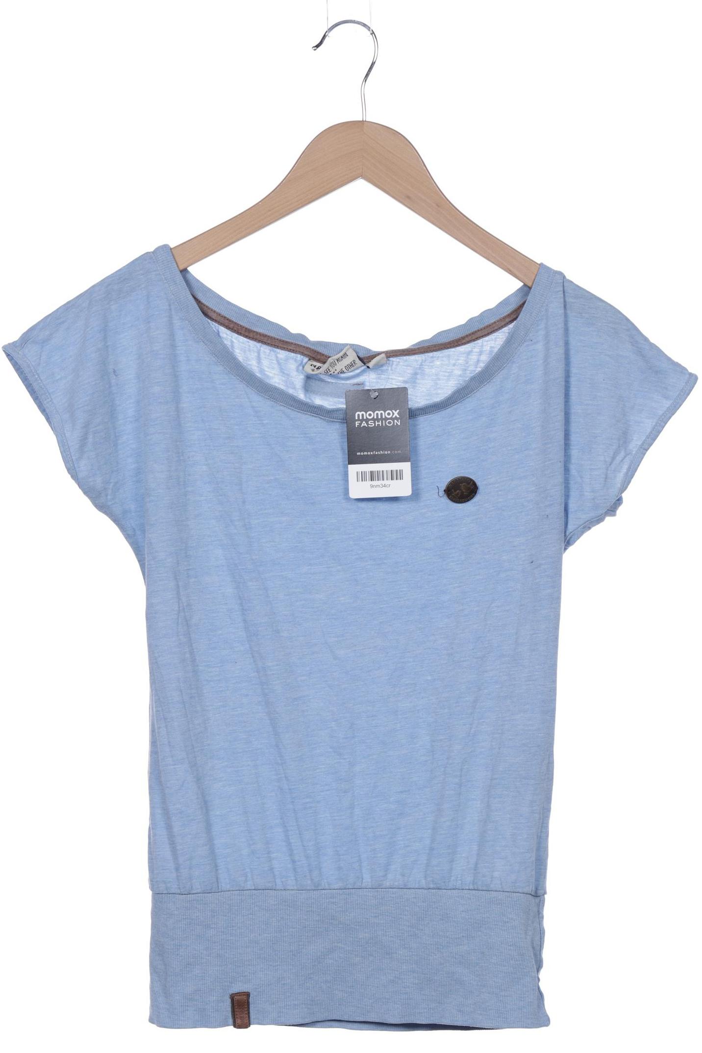 

Naketano Damen T-Shirt, blau, Gr. 38