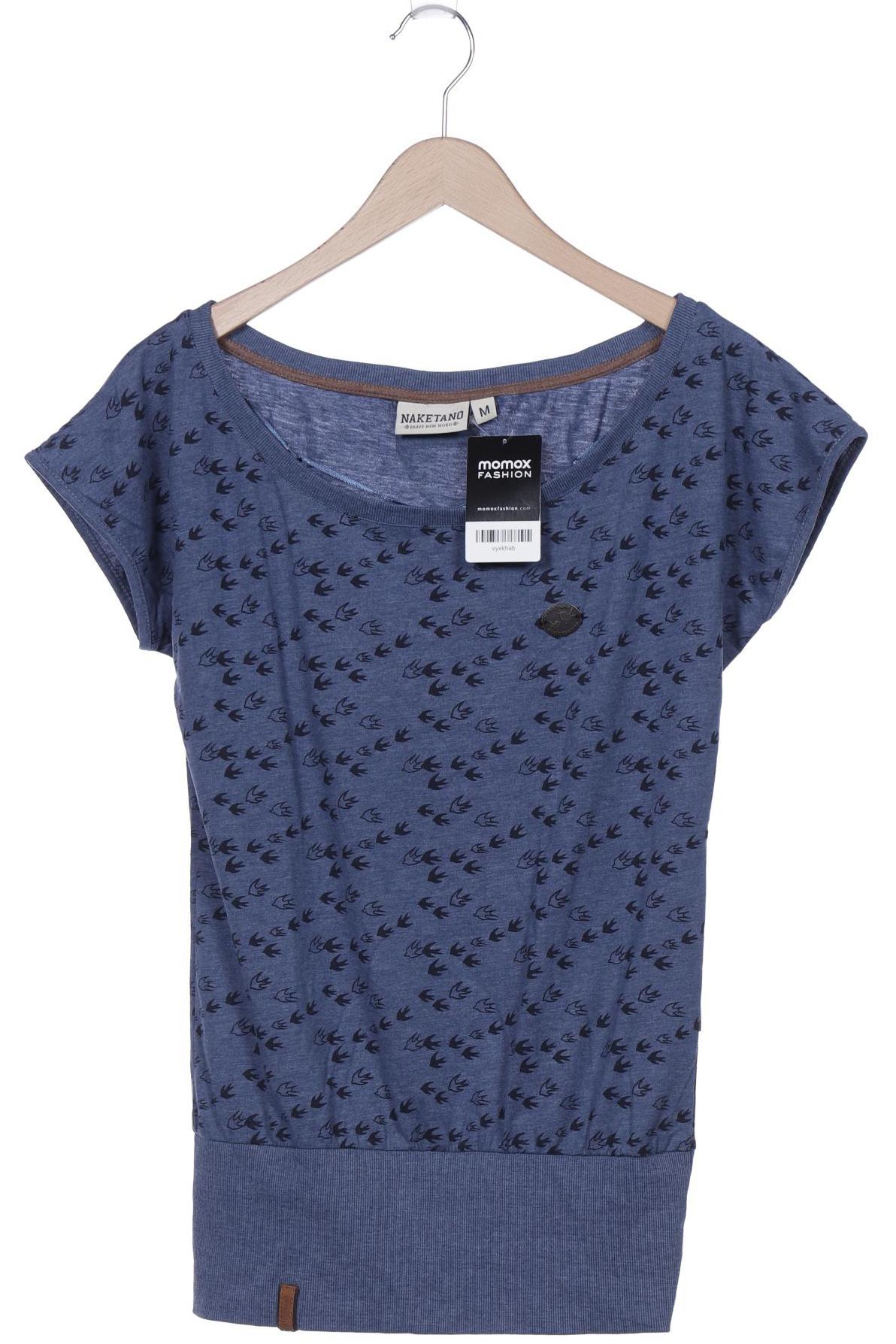 

Naketano Damen T-Shirt, blau, Gr. 38