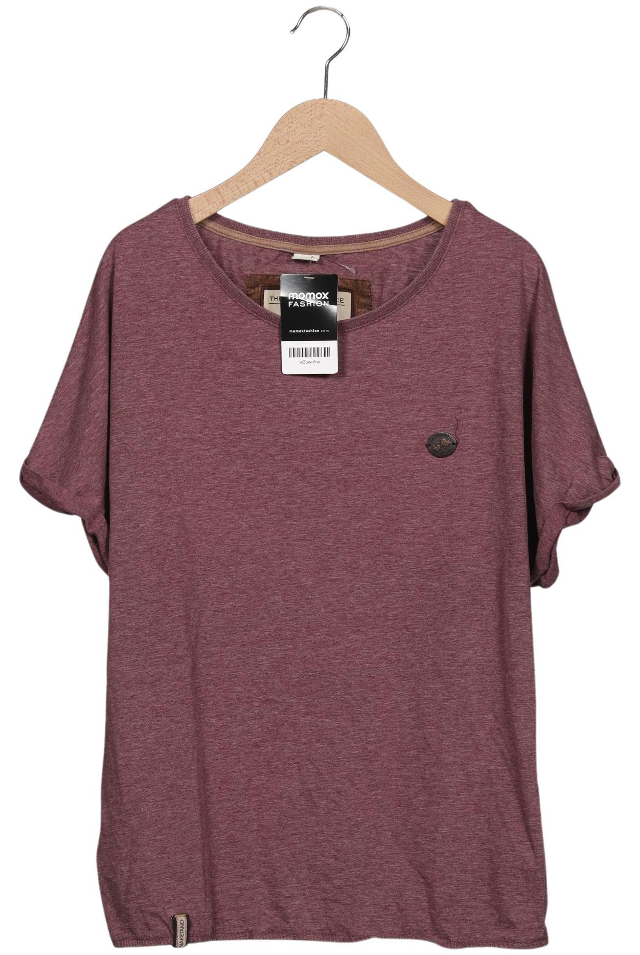 

Naketano Damen T-Shirt, bordeaux, Gr. 42