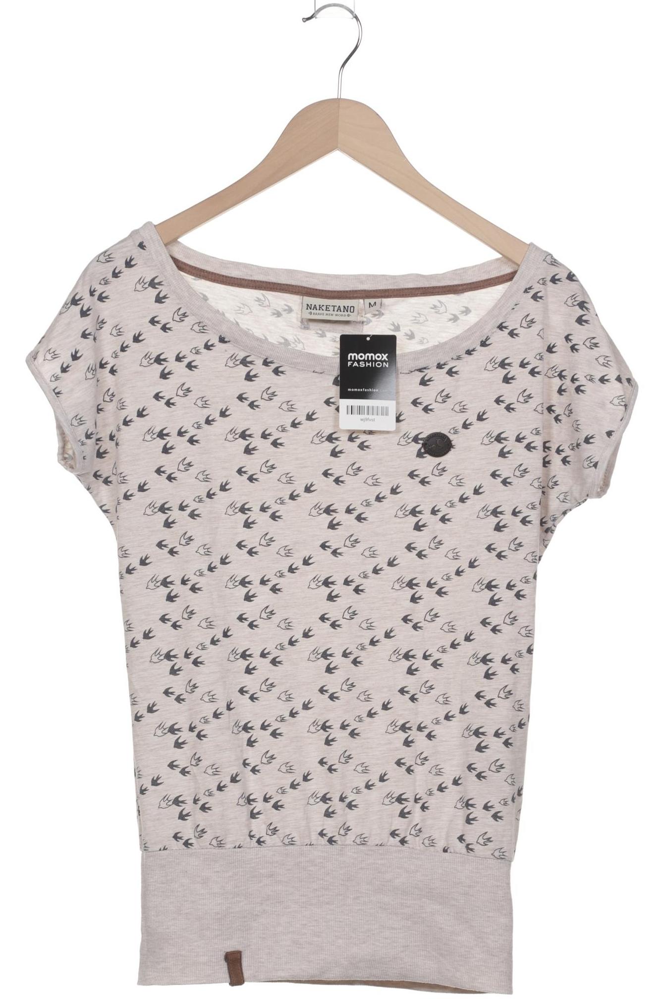 

Naketano Damen T-Shirt, beige, Gr. 38
