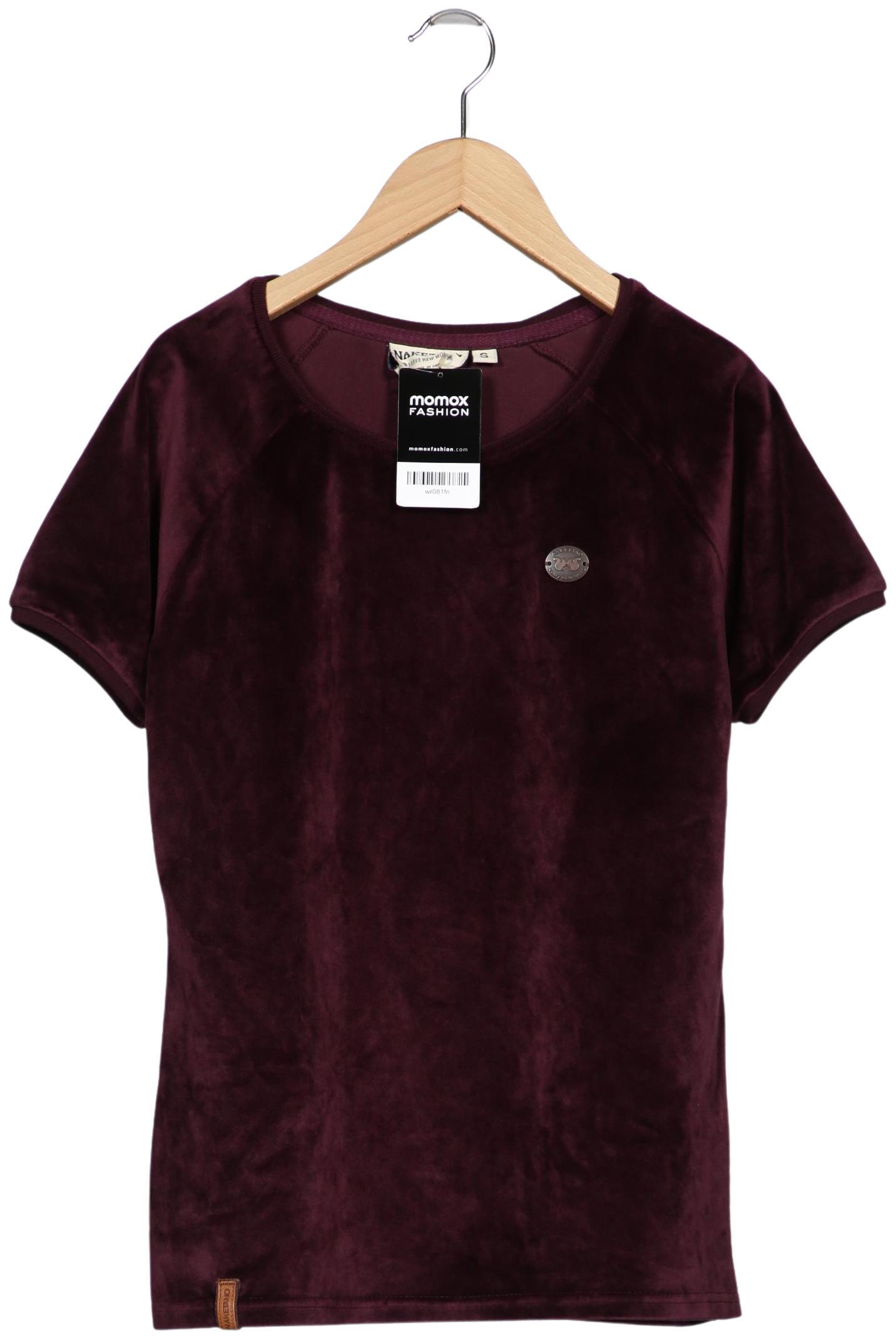

Naketano Damen T-Shirt, bordeaux, Gr. 36