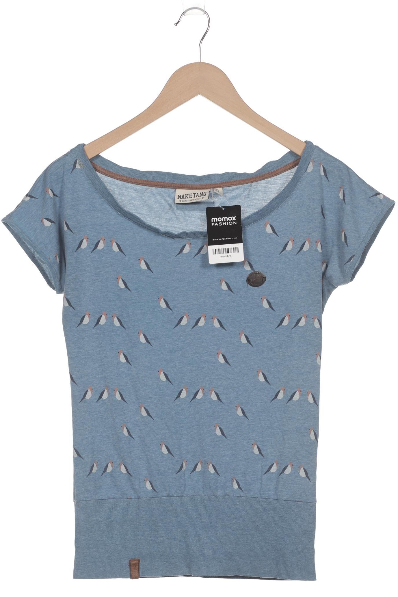 

Naketano Damen T-Shirt, blau, Gr. 36
