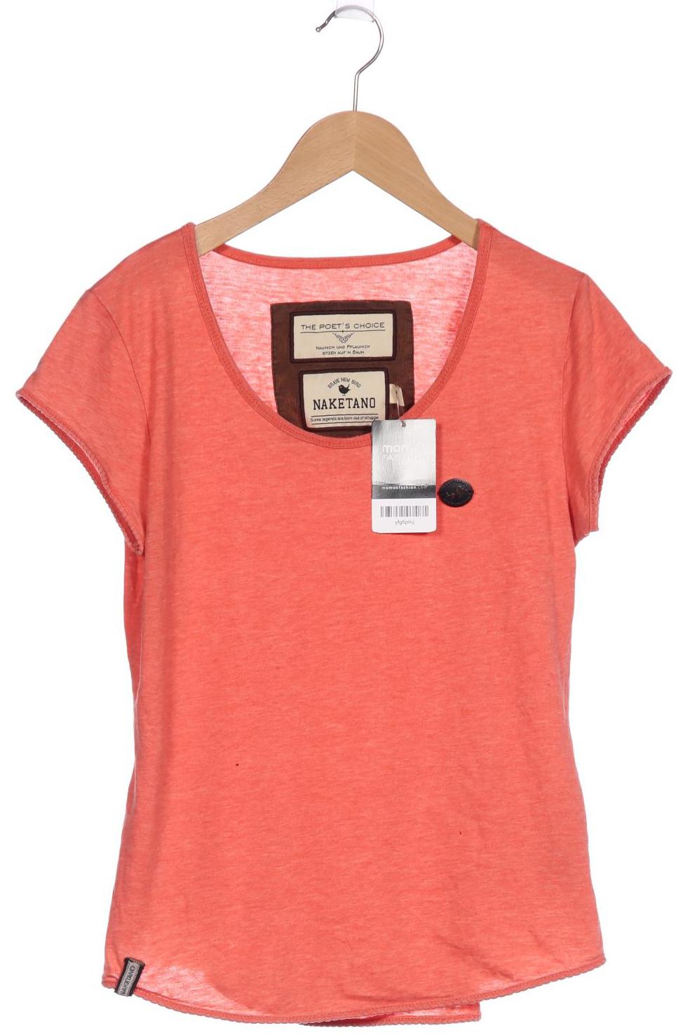 

Naketano Damen T-Shirt, orange, Gr. 36