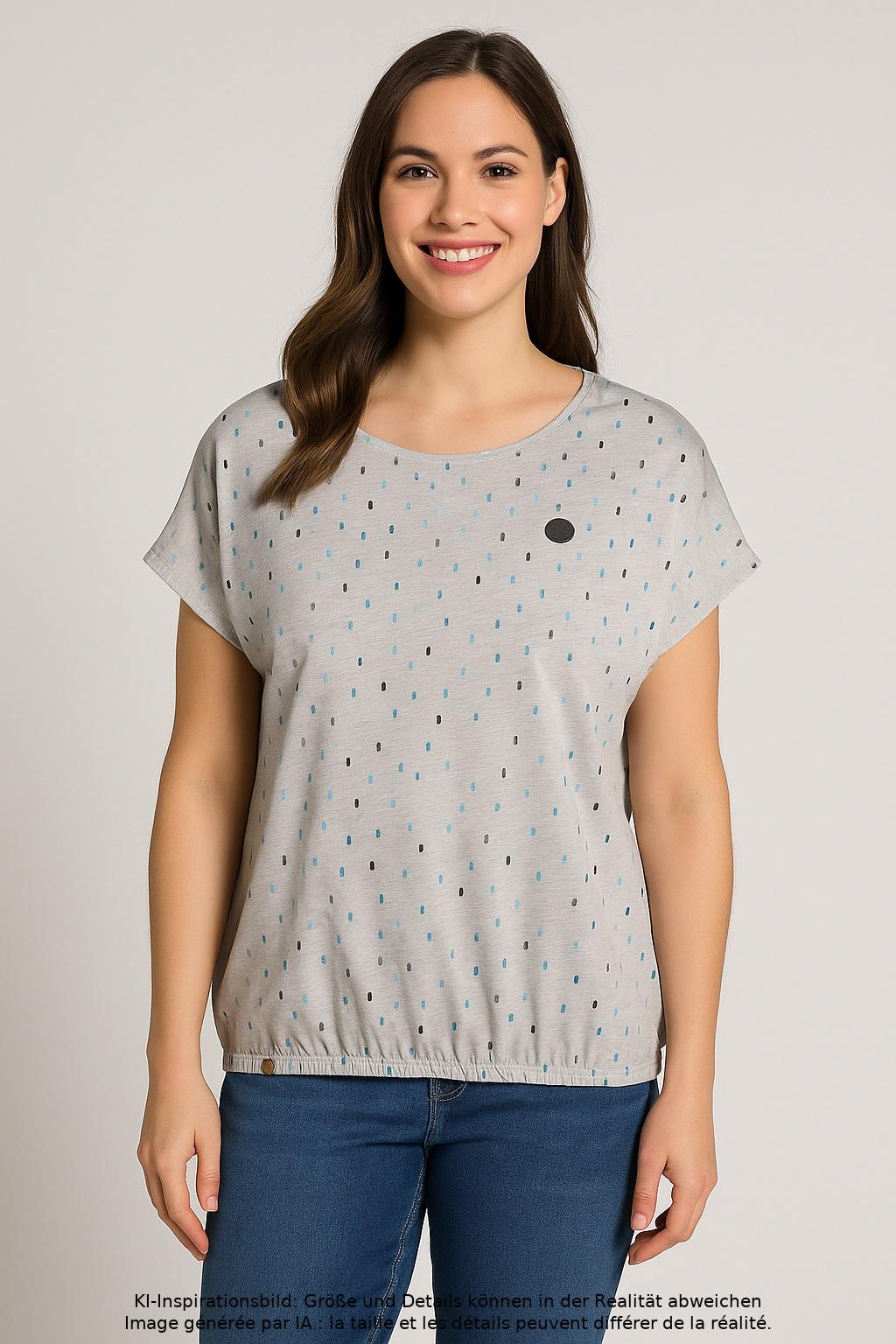 

Naketano Damen T-Shirt, grau, Gr. 42