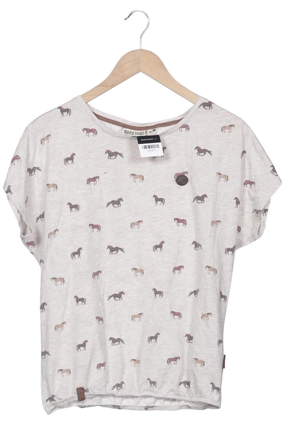 

Naketano Damen T-Shirt, beige, Gr. 38