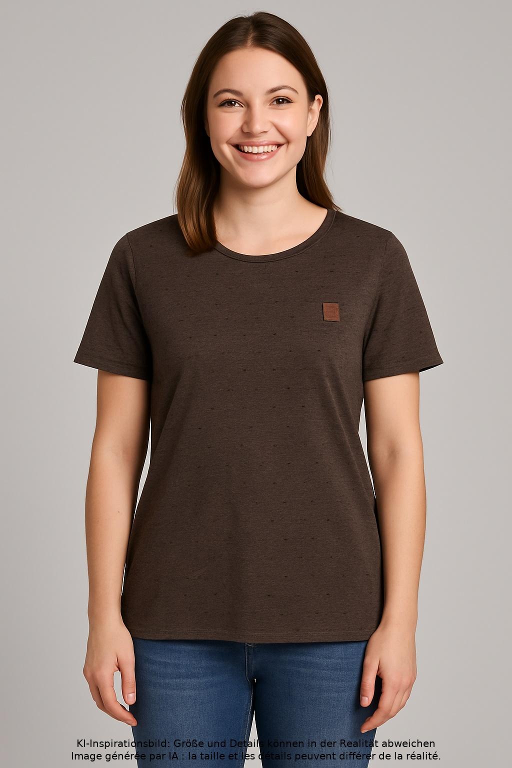 

Naketano Damen T-Shirt, braun, Gr. 38