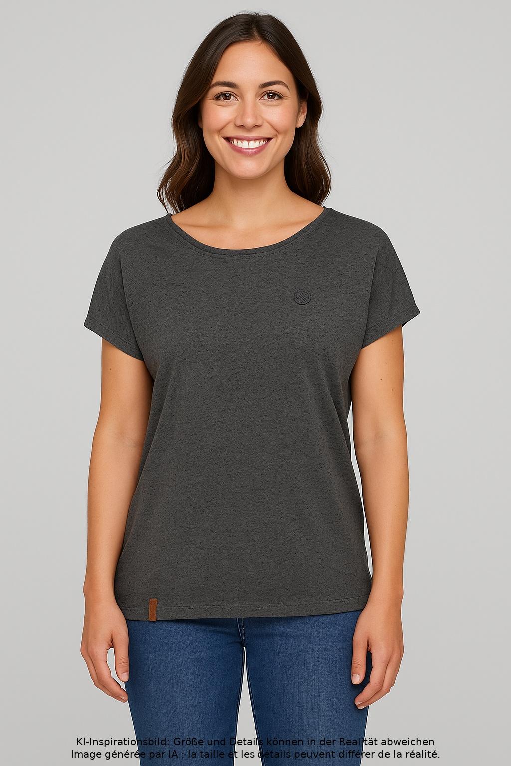 

Naketano Damen T-Shirt, grau, Gr. 44