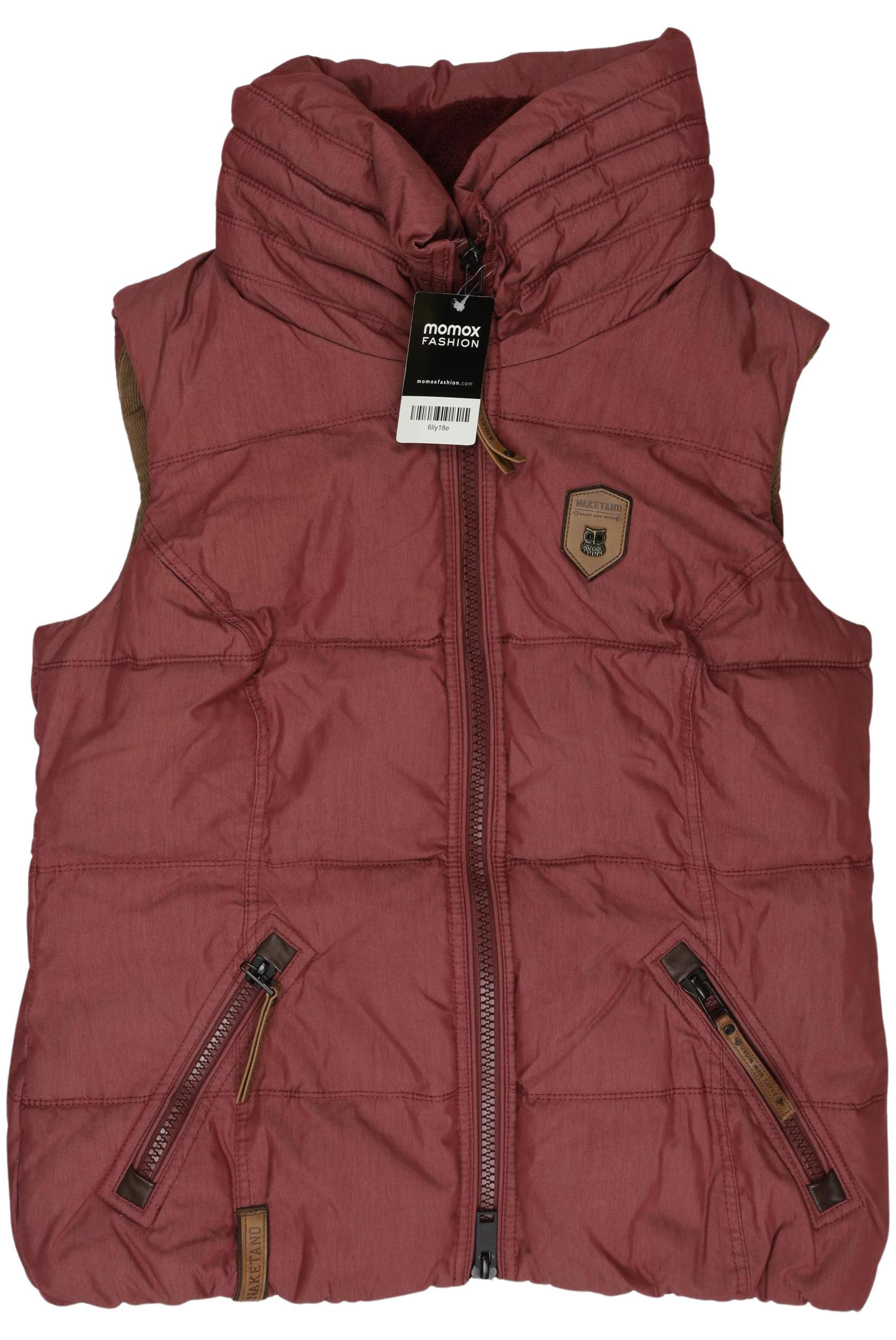 

Naketano Damen Weste, bordeaux, Gr. 42