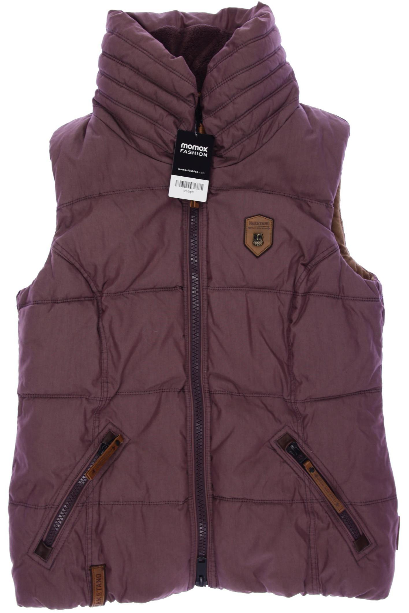 

Naketano Damen Weste, bordeaux, Gr. 42