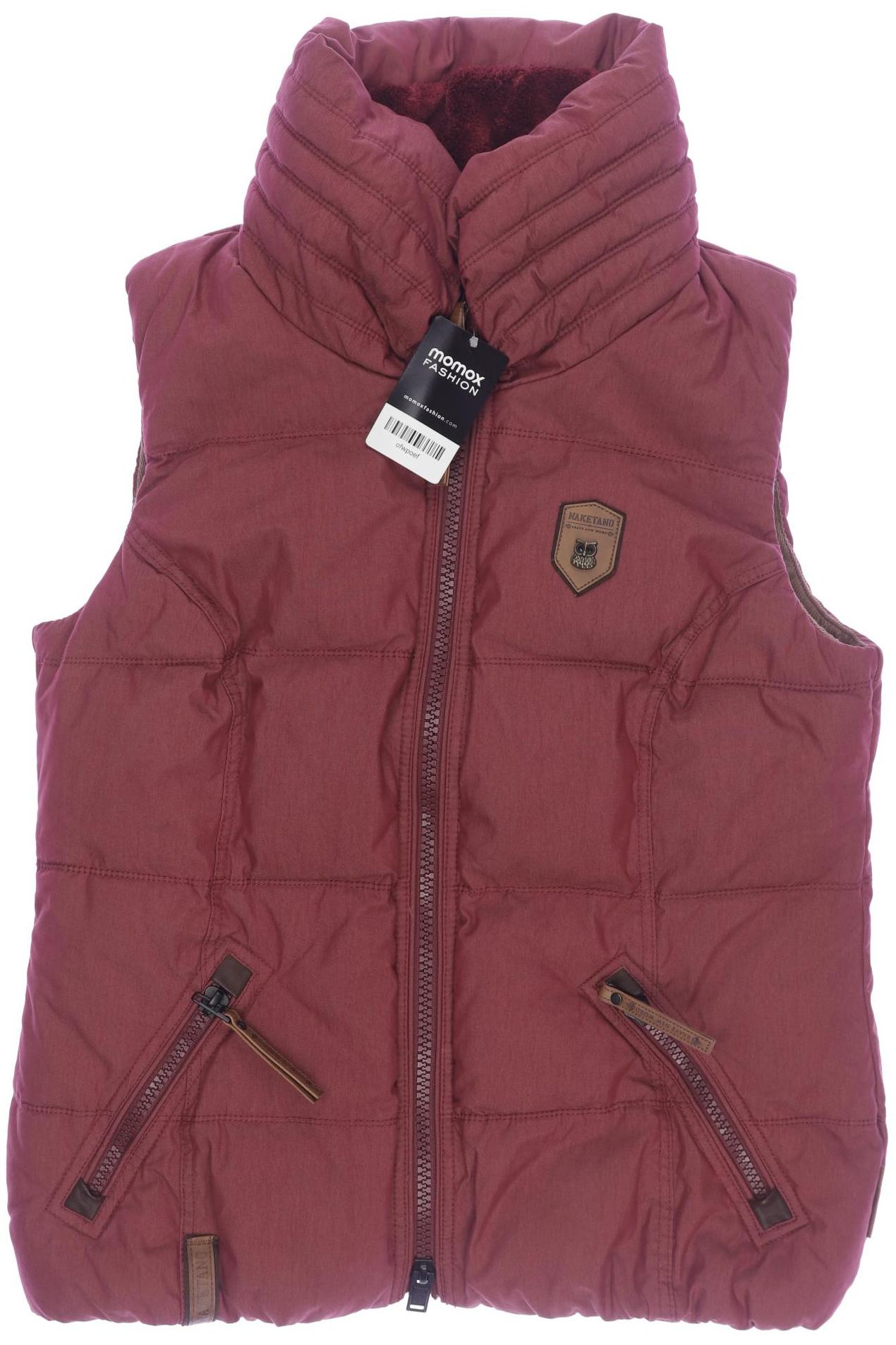 

Naketano Damen Weste, bordeaux, Gr. 42