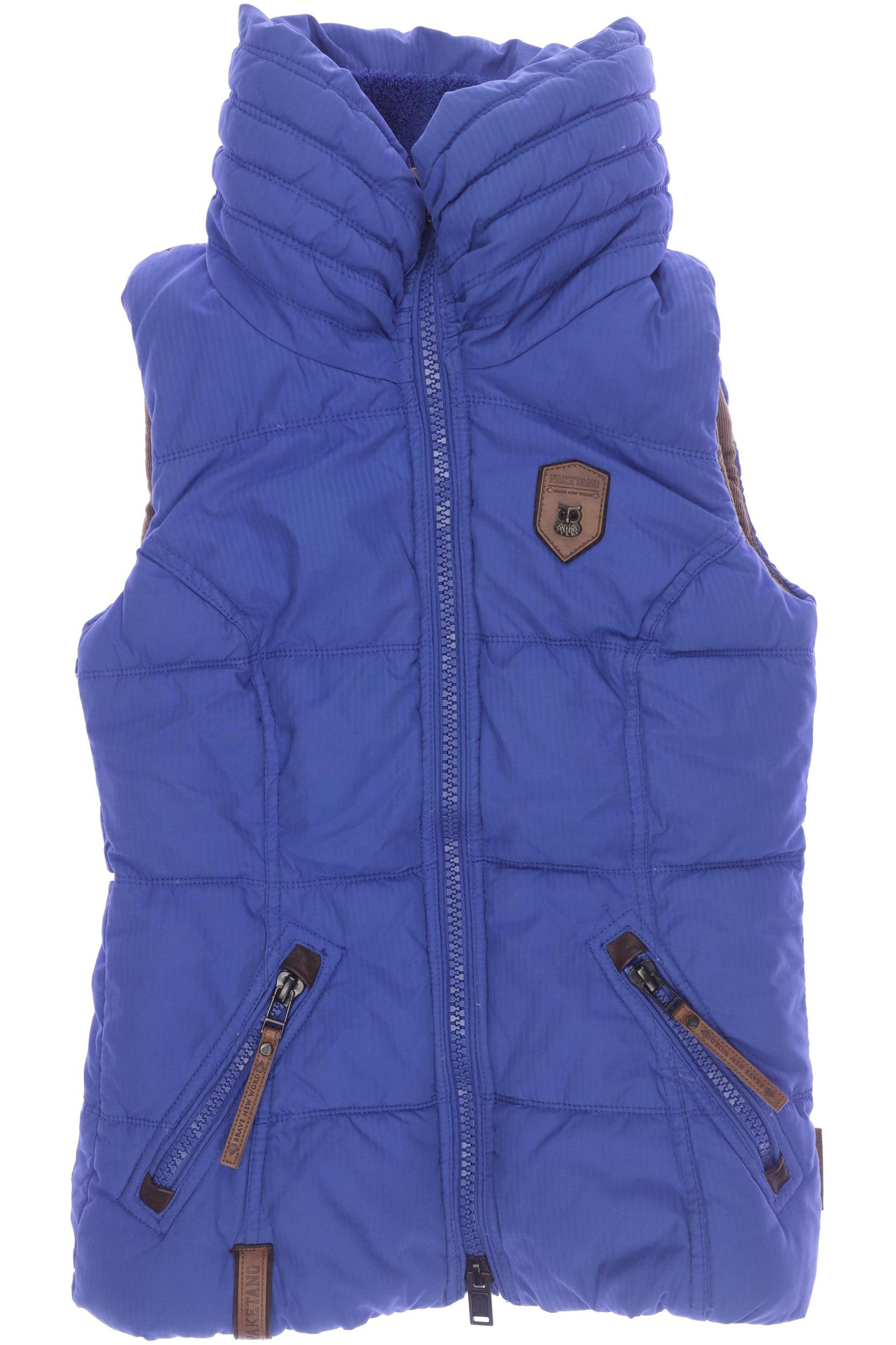 

Naketano Damen Weste, blau, Gr. 34
