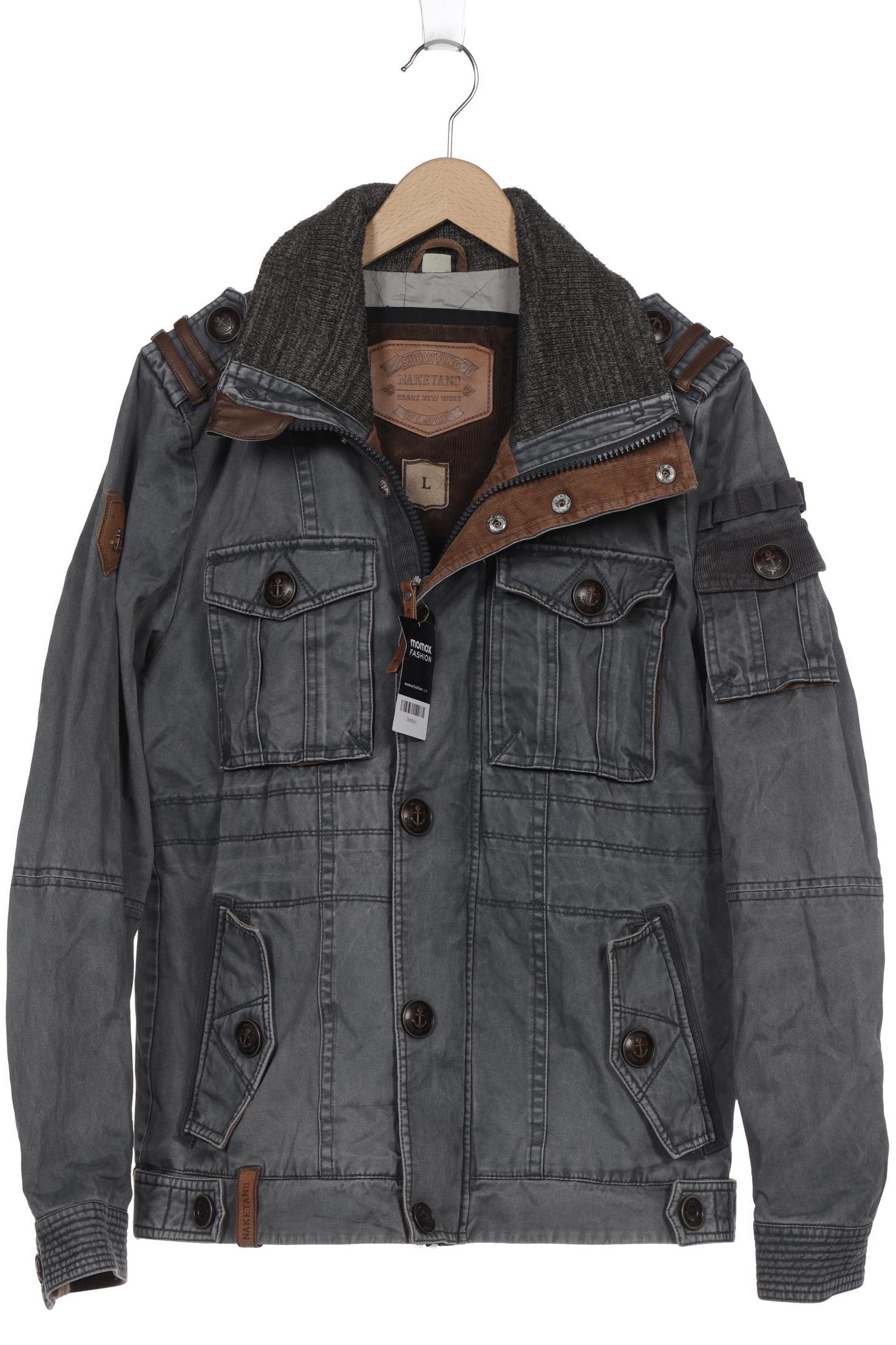 

Naketano Herren Jacke, grau, Gr. 52