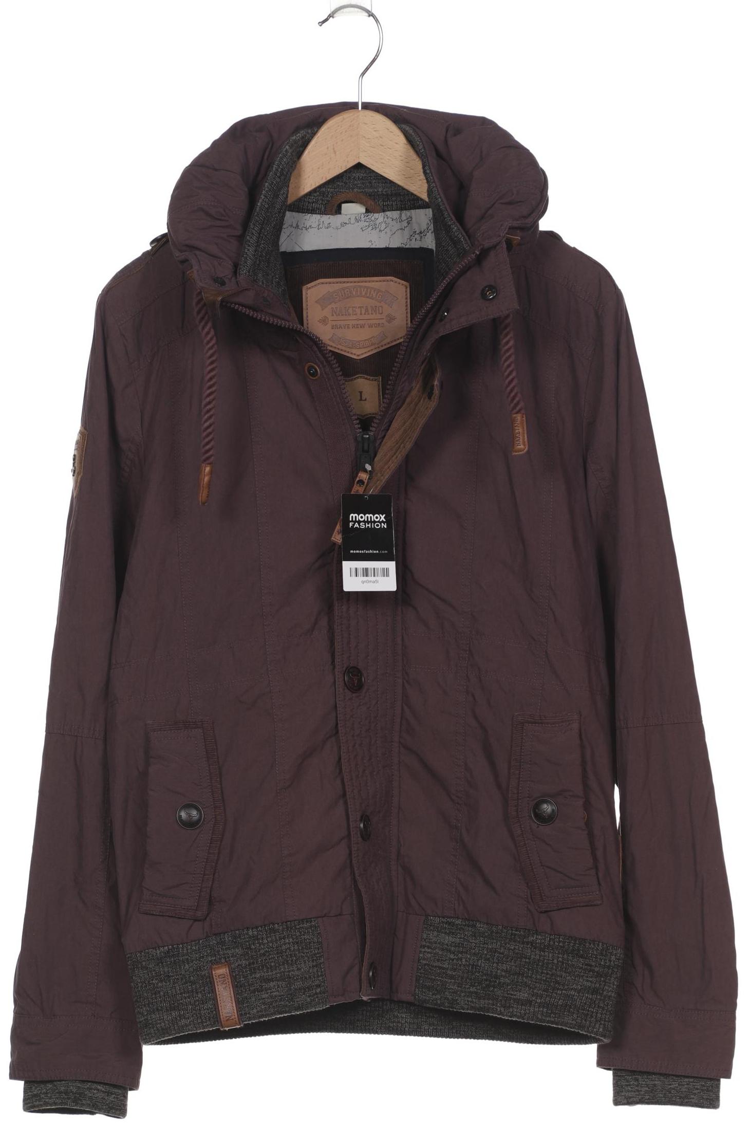 

Naketano Herren Jacke, bordeaux, Gr. 52